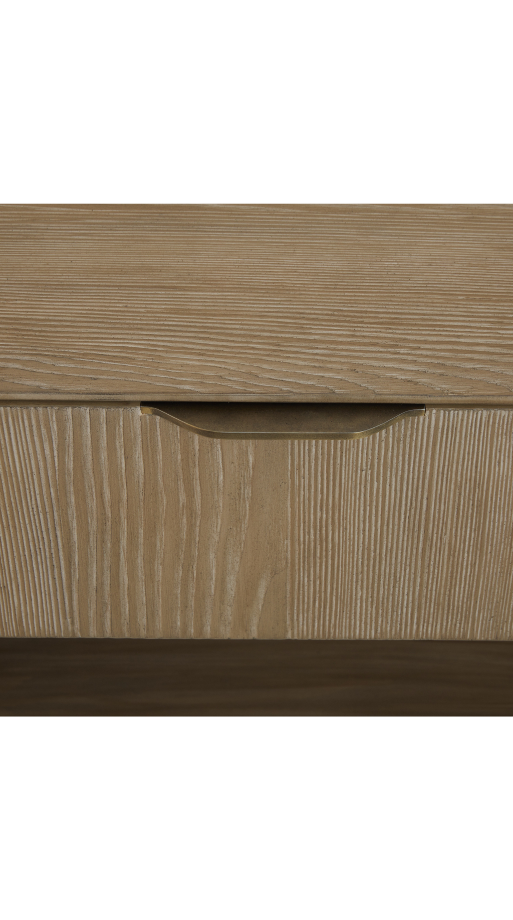 Kyoto Nightstand - Open, 32W - Finish Greige Fir