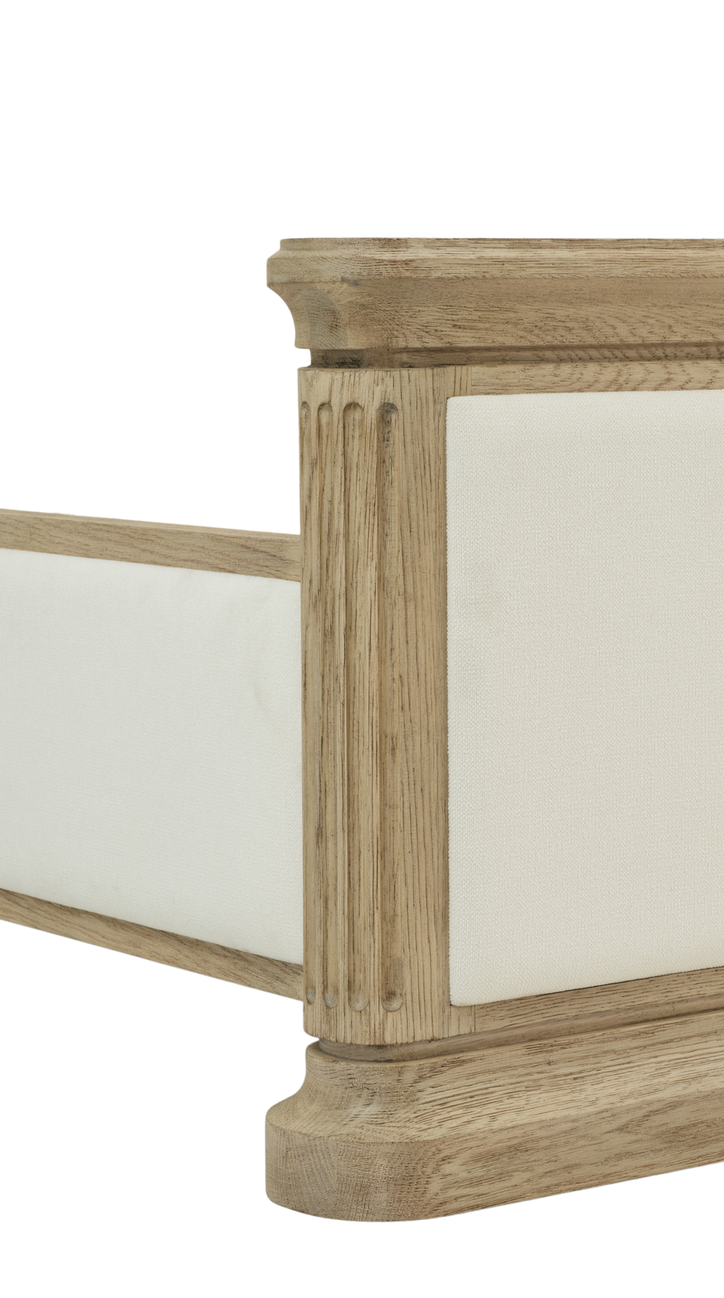 San Marcos Panel Bed - Upholstered, US King, Standard FB