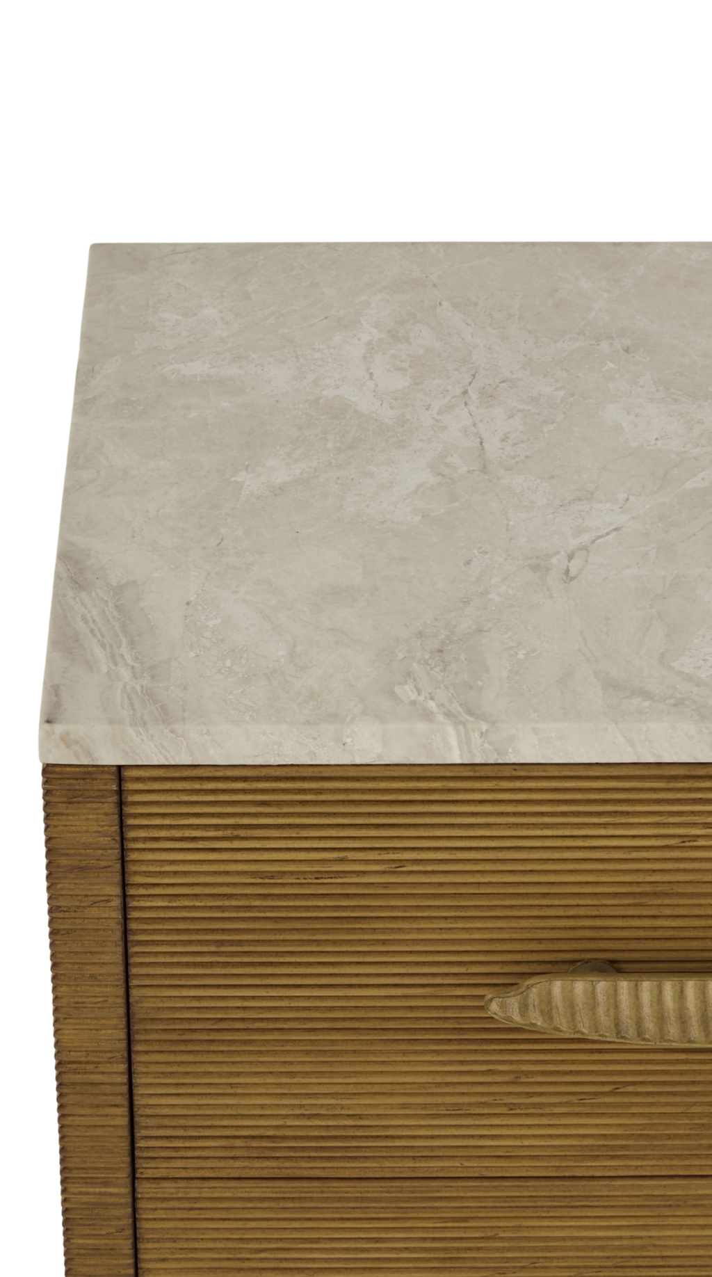 Marilyn Nightstand - 2 Drawer, 26W - Finish Antique
