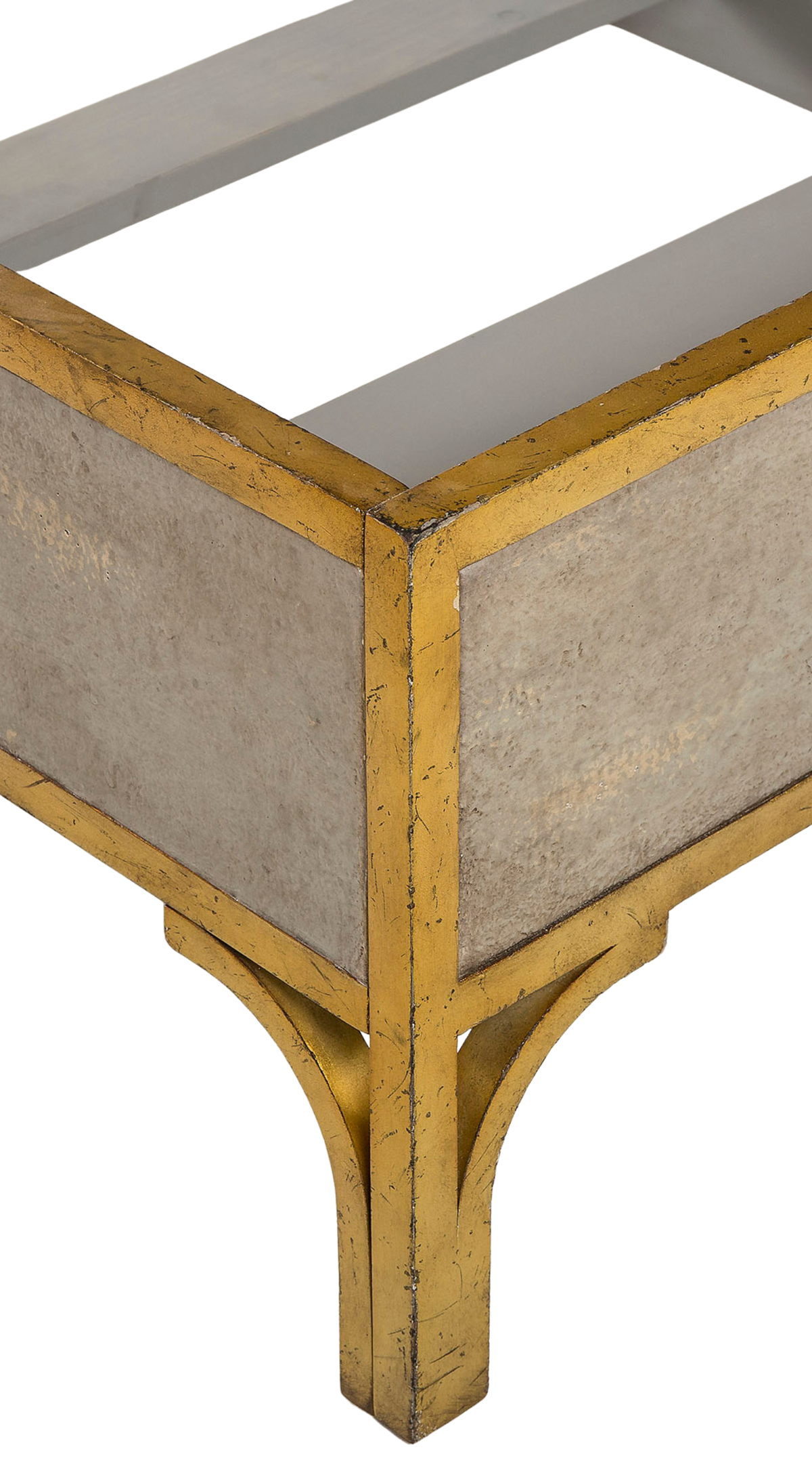 Gilded Star Mirror Bed