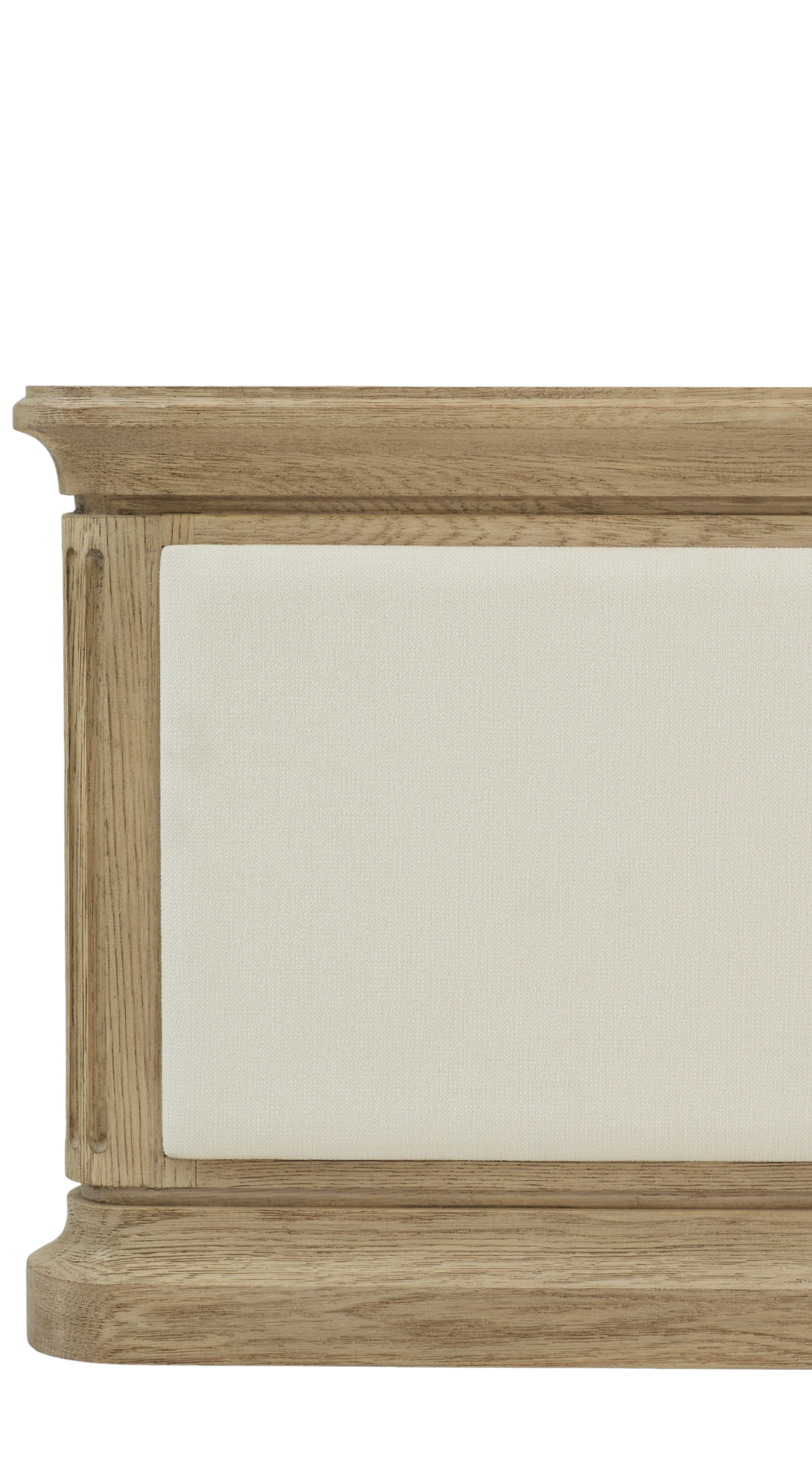 San Marcos Panel Bed - Upholstered, US King, Standard FB