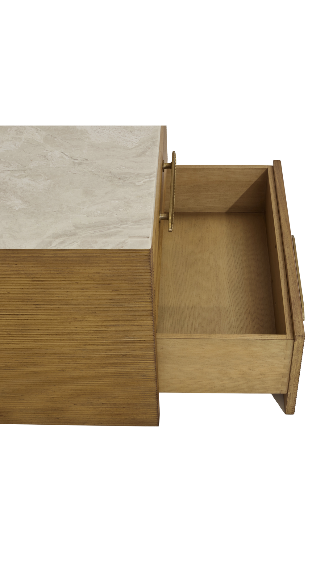Marilyn Nightstand - 2 Drawer, 26W - Finish Antique