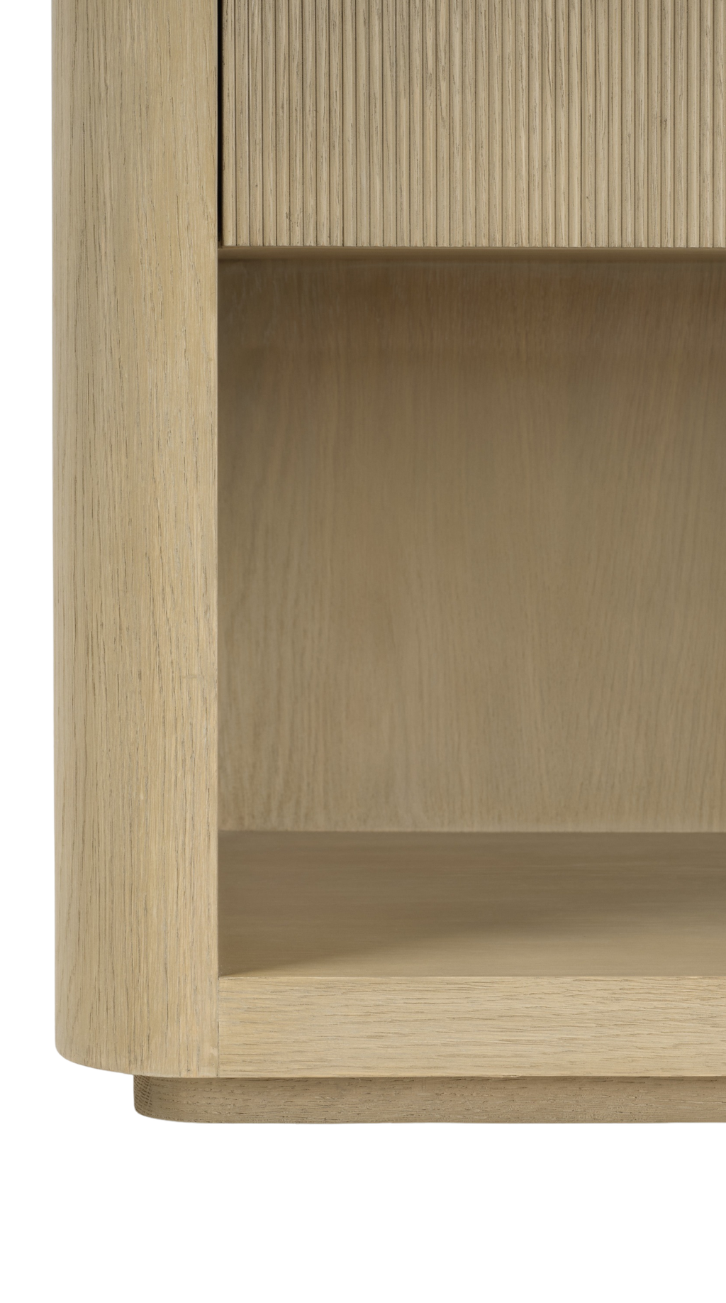 Sedona Nightstand - Open, 32W - Finish Greige Oak
