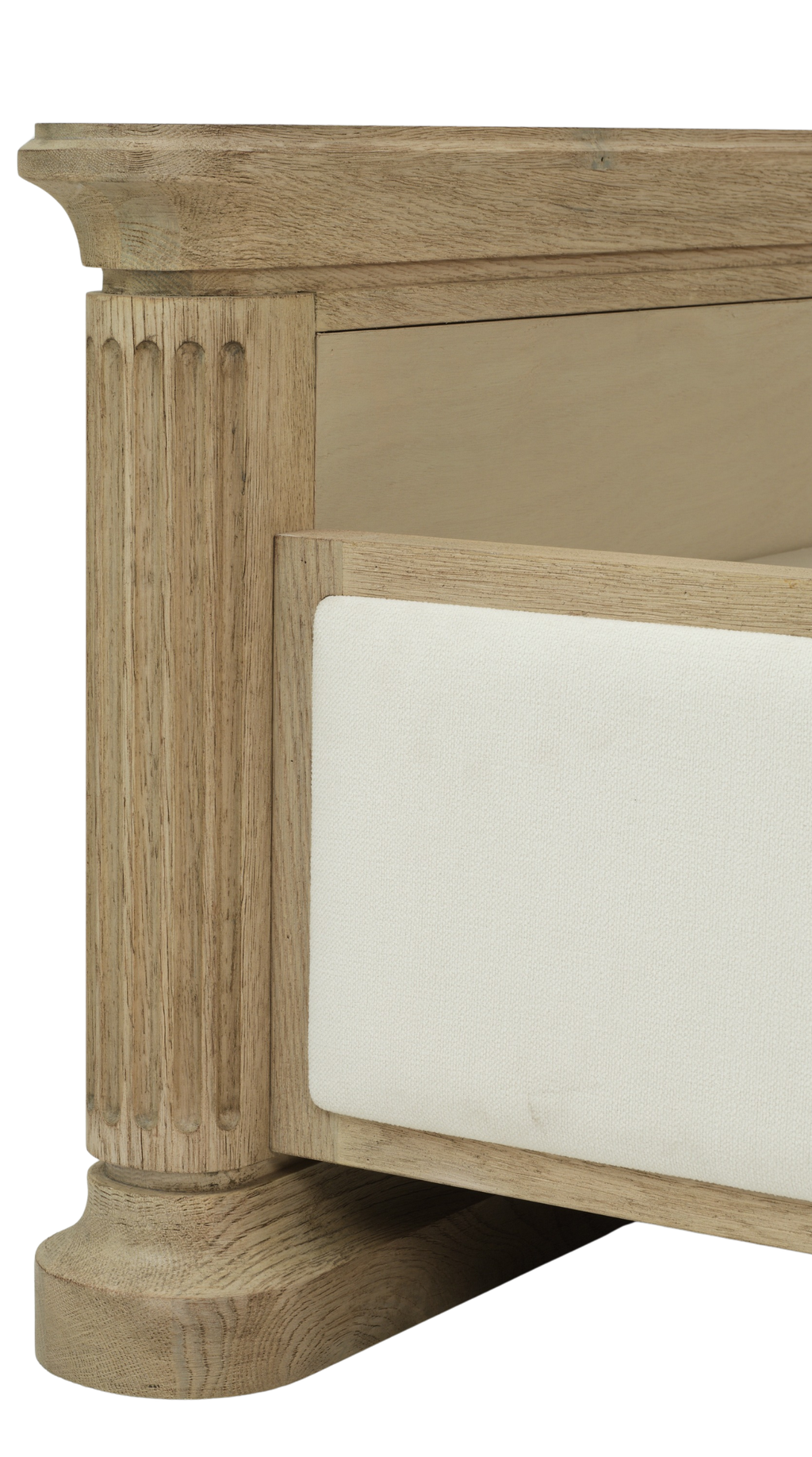 San Marcos Panel Bed - Upholstered, US King, Standard FB
