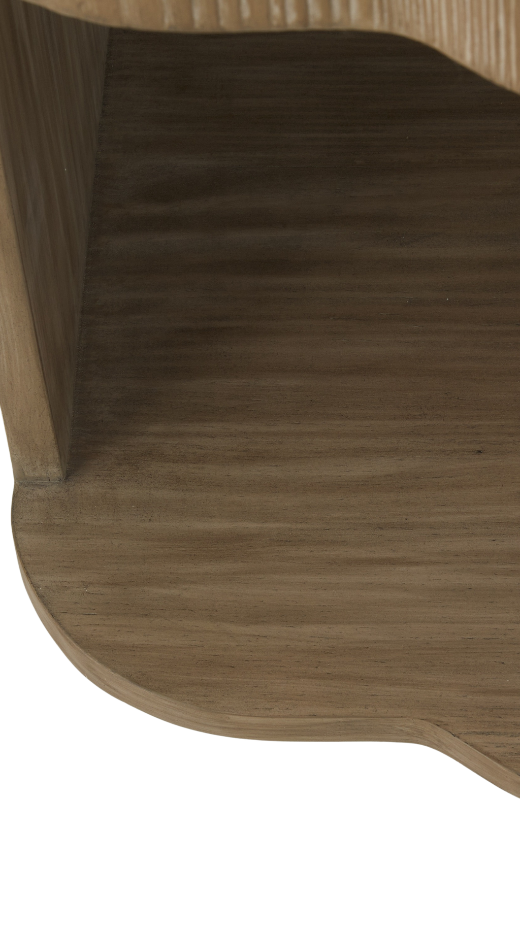 Kyoto Nightstand - Open, 32W - Finish Greige Fir