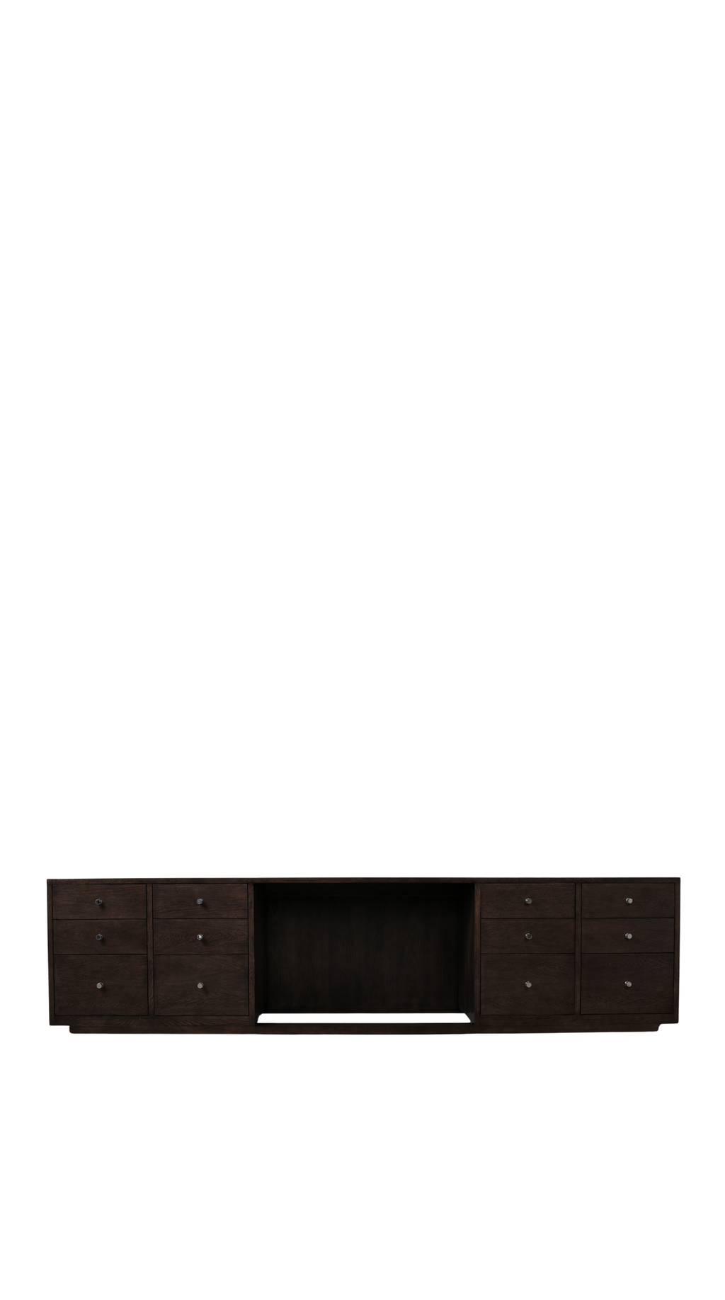 Gilcrest King Bed - w Integrated Nightstands & Desk