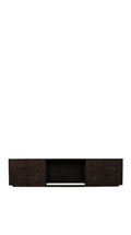 Gilcrest King Bed - w Integrated Nightstands & Desk