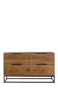 Cruz - 4 Drawers Dresser - Wide