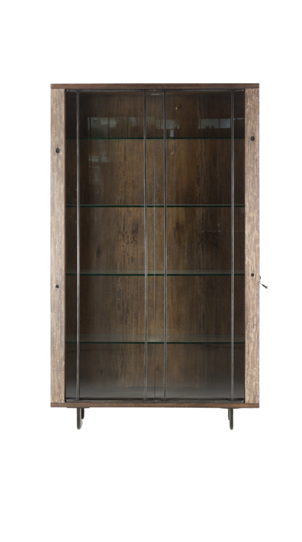 Geoff Bookcase - with Glass Shelves