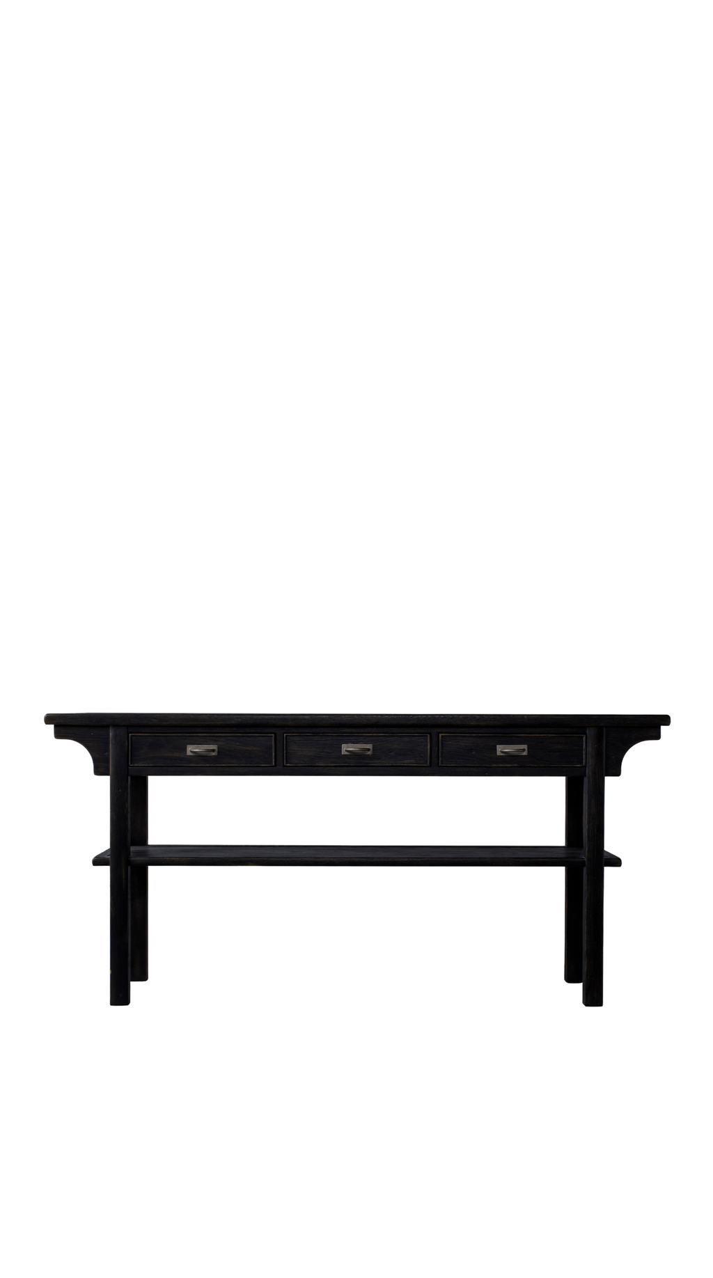 B2 Occ Room Console / Black Rustic Oak