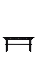 B2 Occ Room Console / Black Rustic Oak