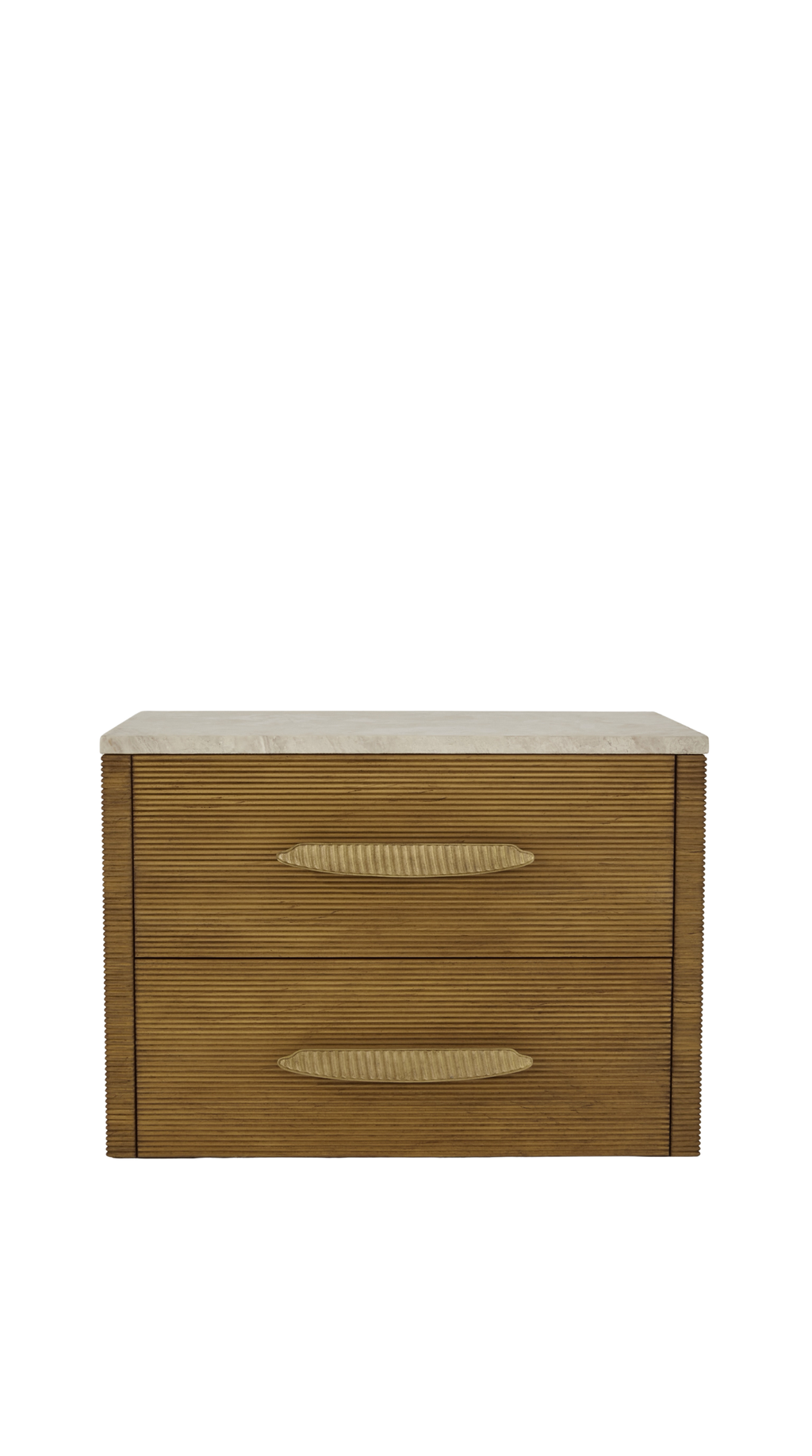 Marilyn Nightstand - 2 Drawer, 26W - Finish Antique