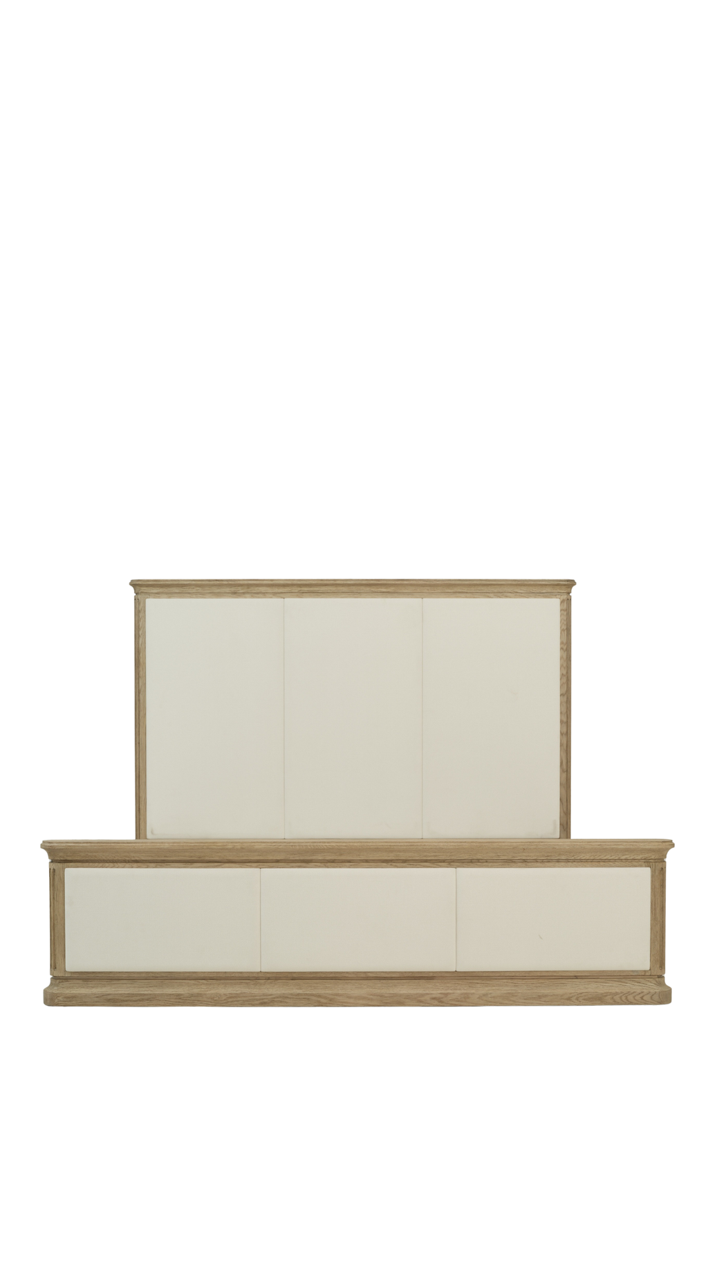 San Marcos Panel Bed - Upholstered, US King, Standard FB