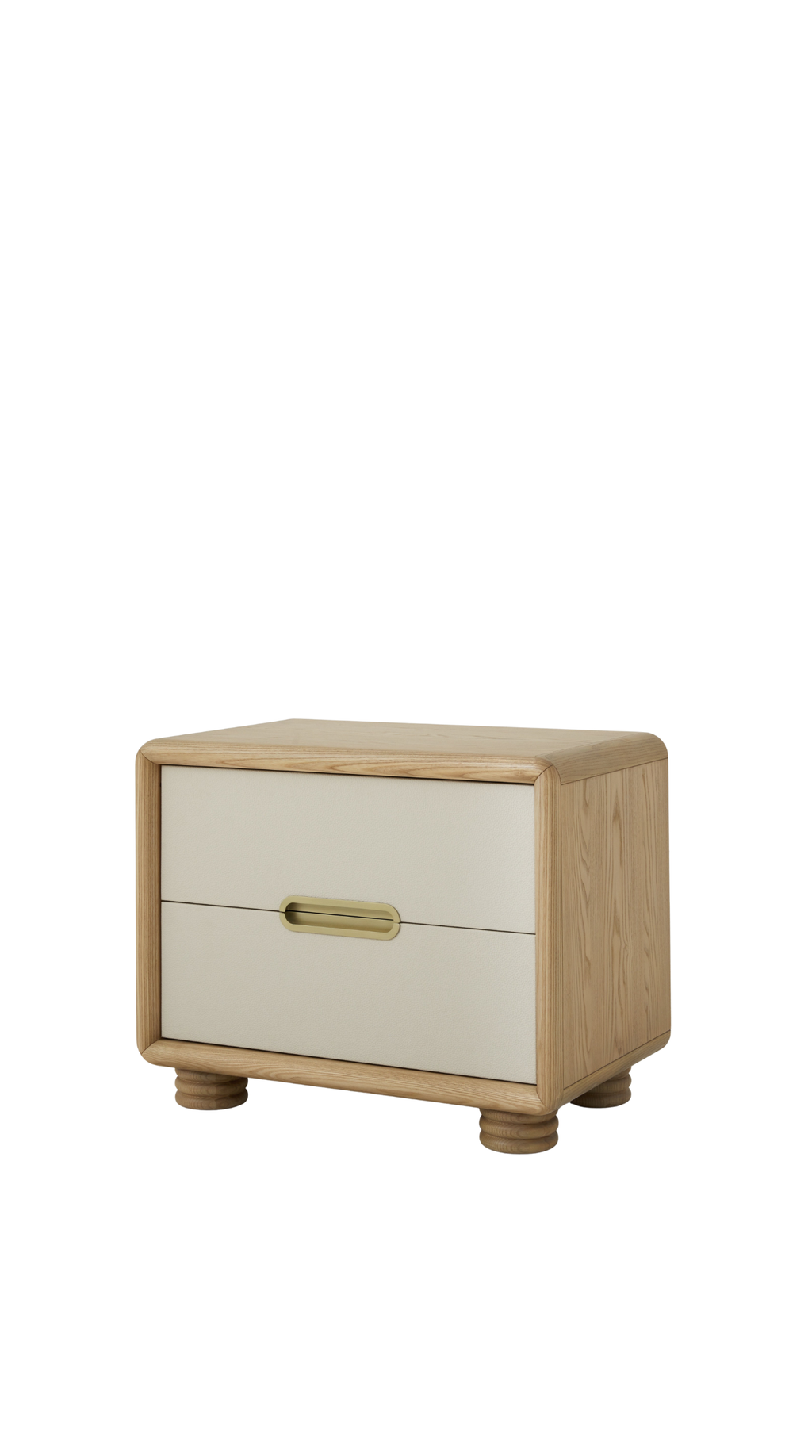SP25 Monza Nightstand - 2 Drawers, Delta 0050 Petrol (0508)
