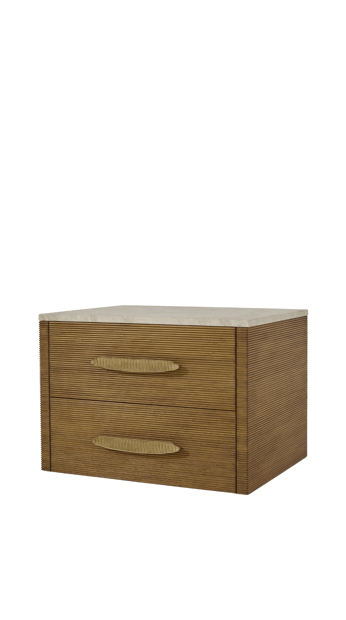 Marilyn Nightstand - 2 Drawer, 26W - Finish Antique