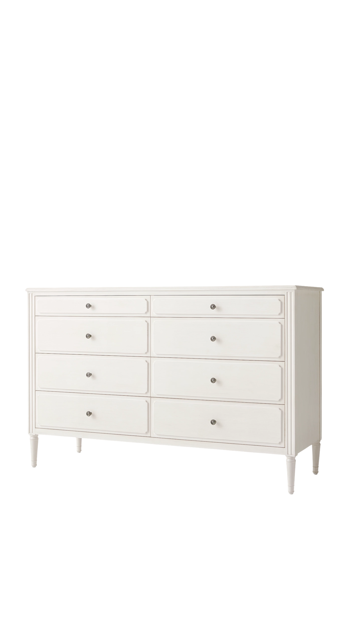 Marcelle Wide Dresser - French White