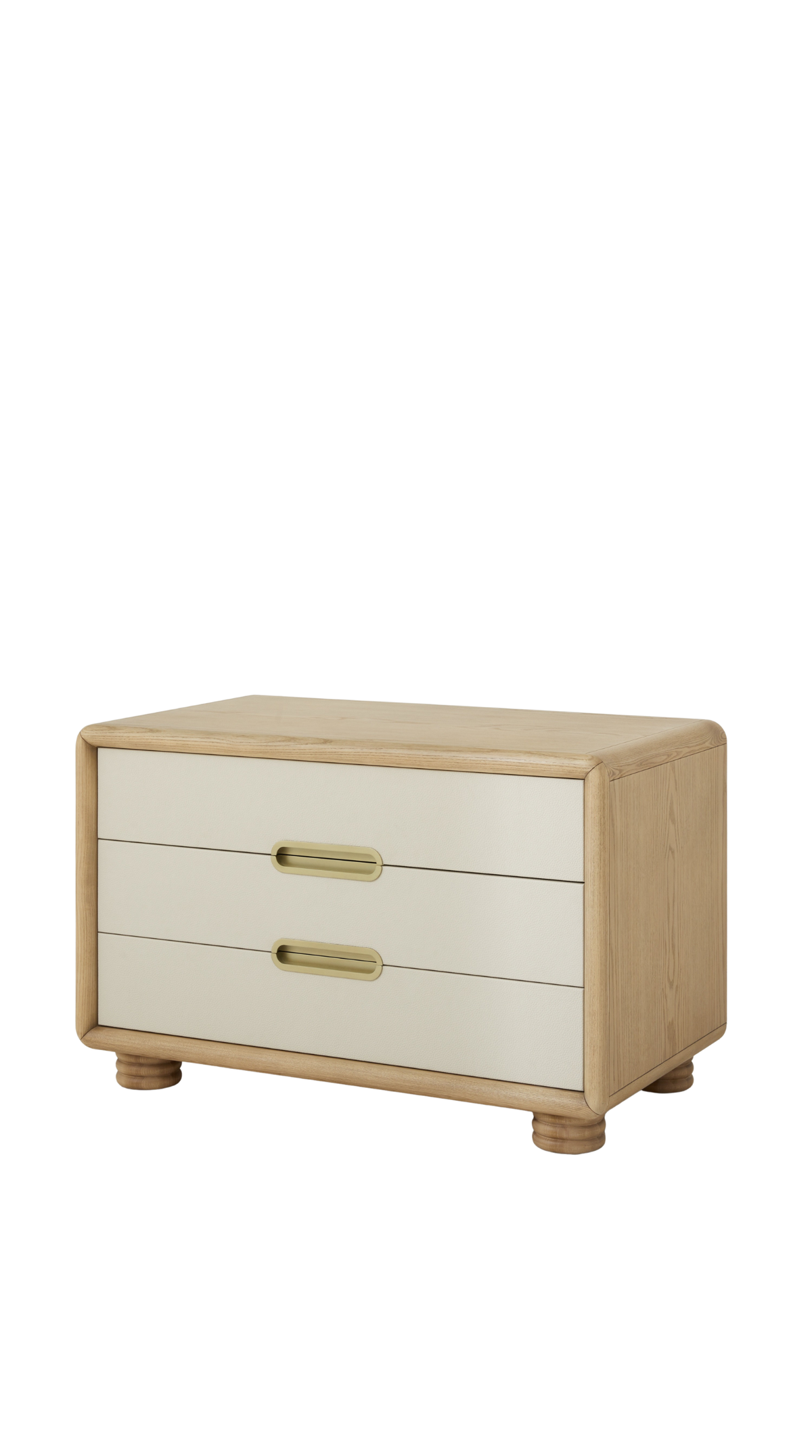 SP25 Monza Nightstand - 3 Drawers, Delta 0050 Petrol (0508)