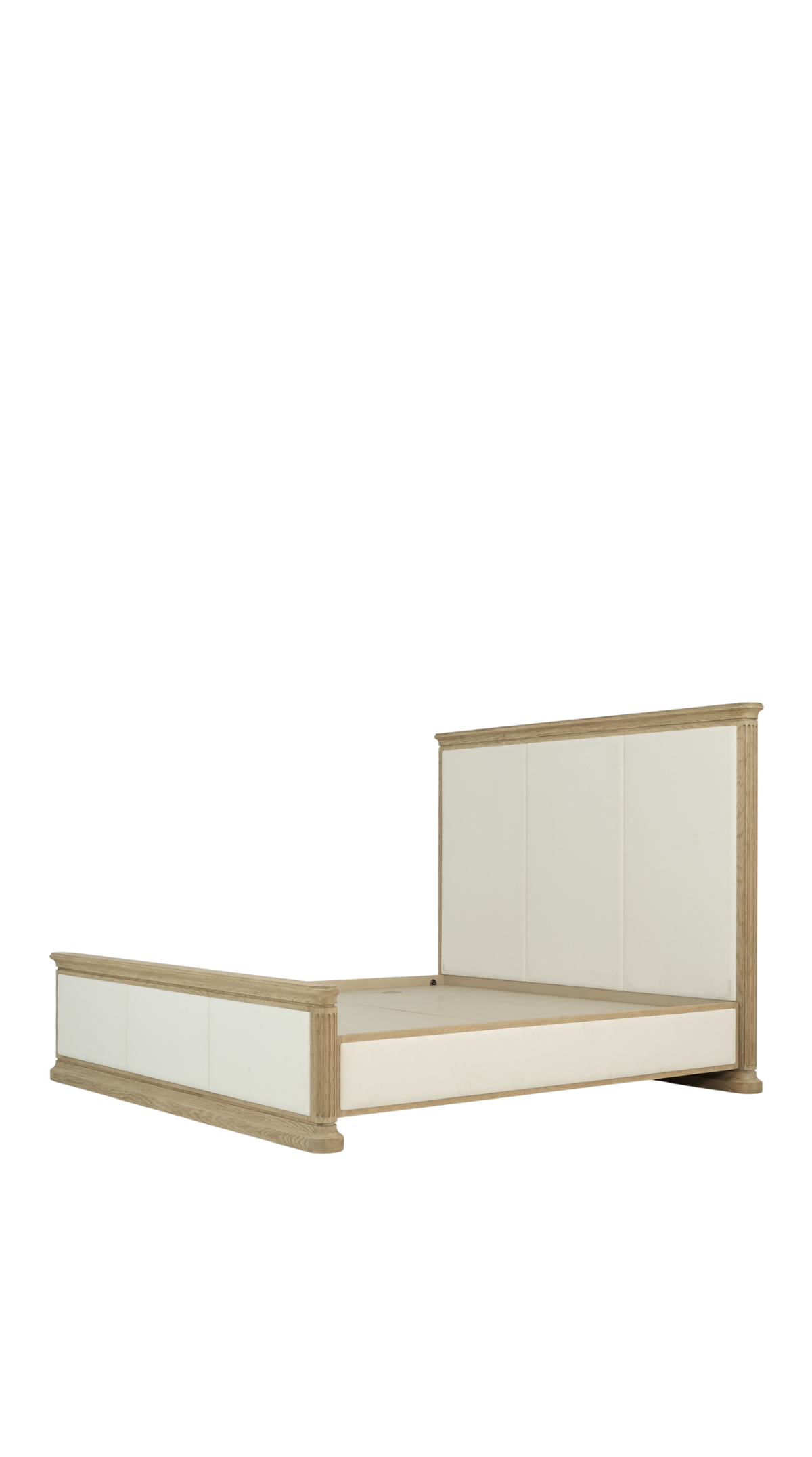San Marcos Panel Bed - Upholstered, US King, Standard FB