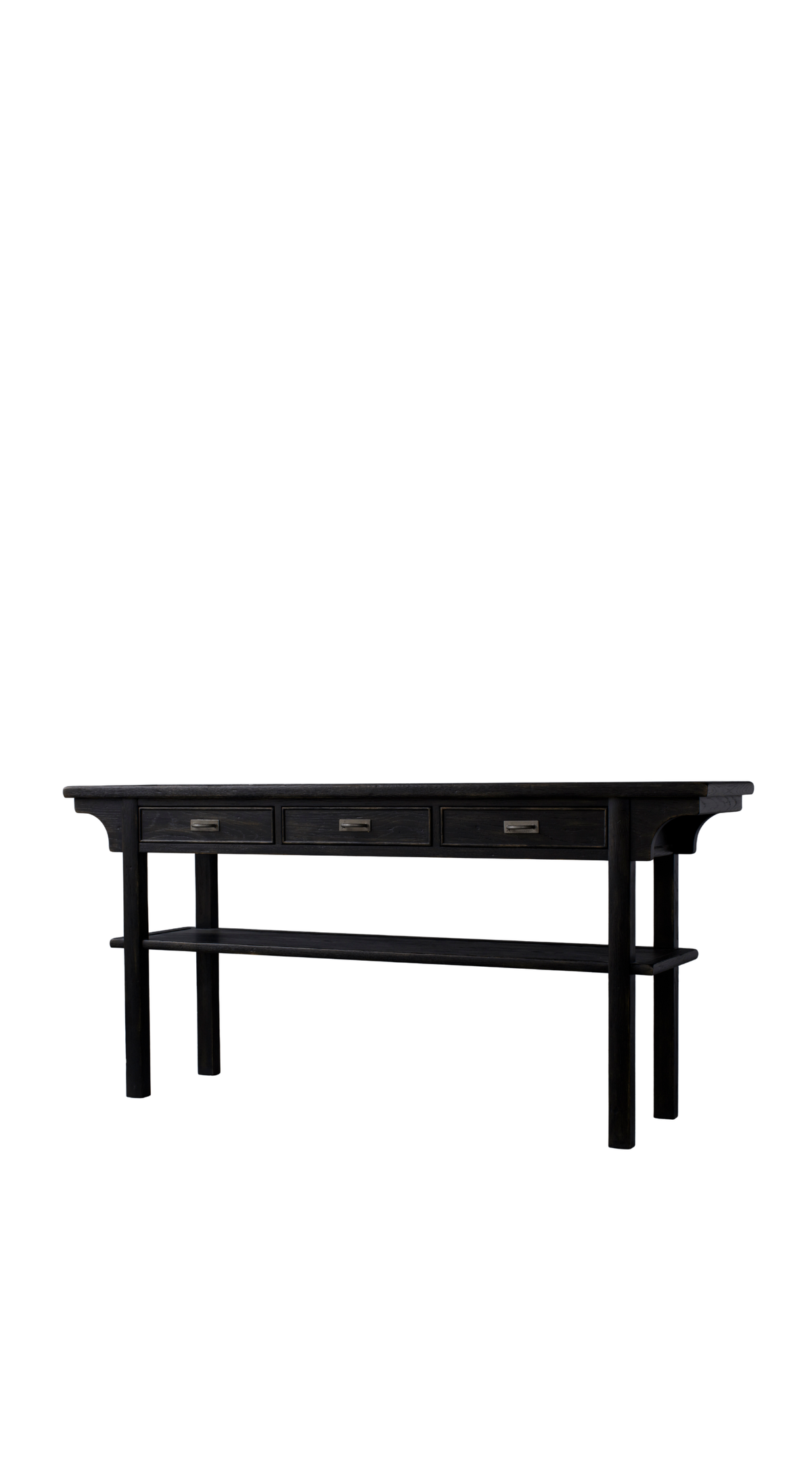 B2 Occ Room Console / Black Rustic Oak