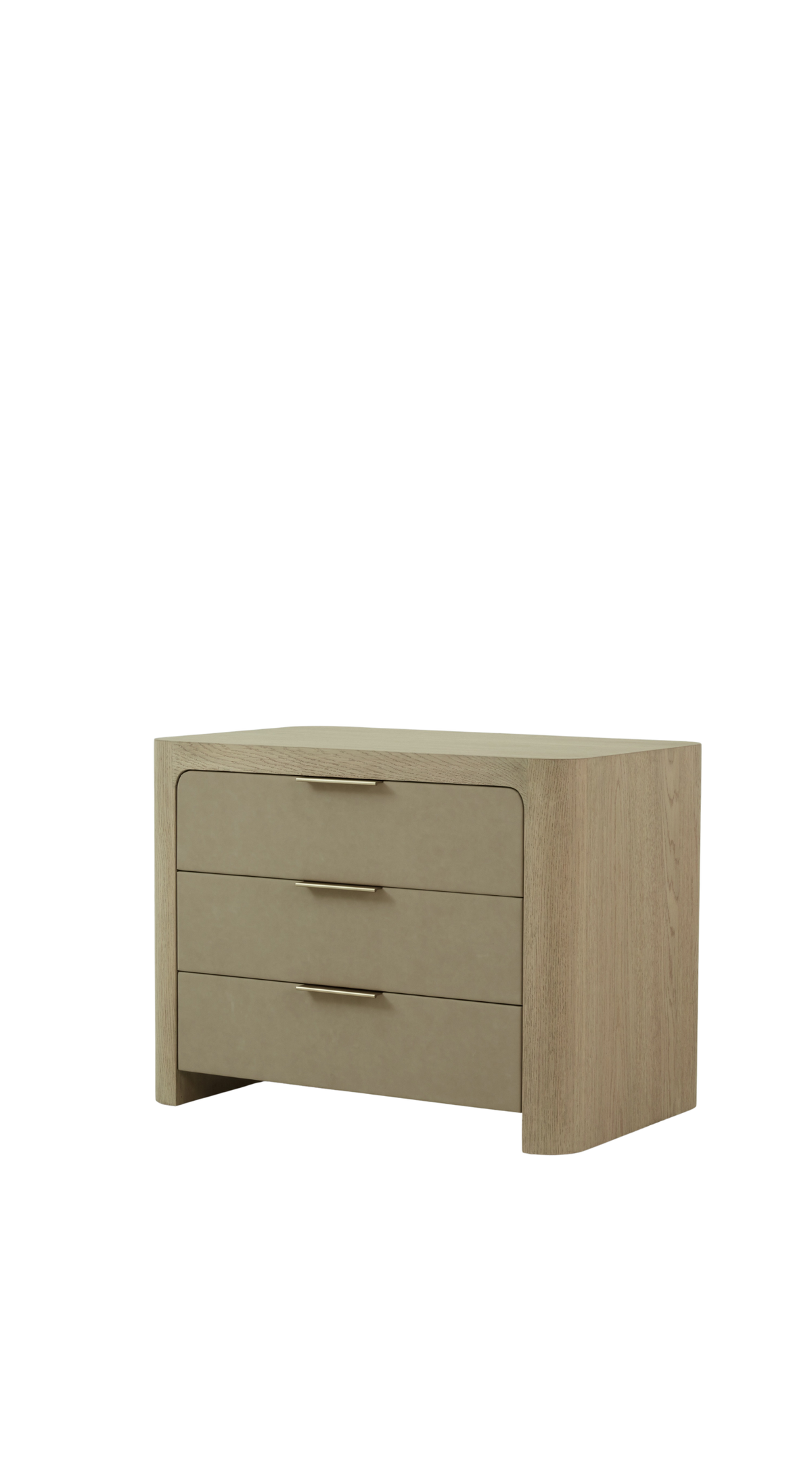 Sedona Nightstand - Closed, 32W, Leather Version