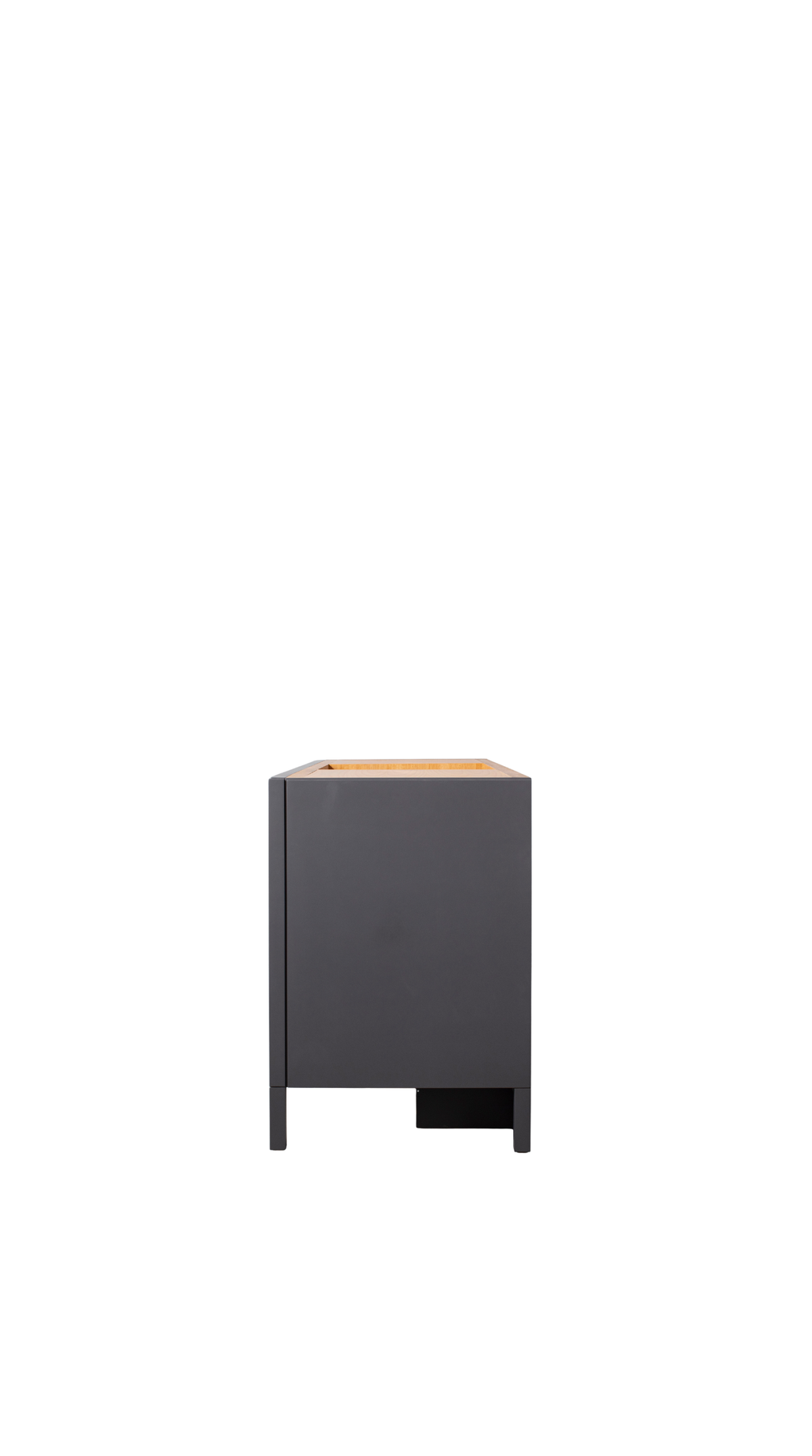 Kalea Vanity - Narrow Rail Shaker, 70W / Dark Grey
