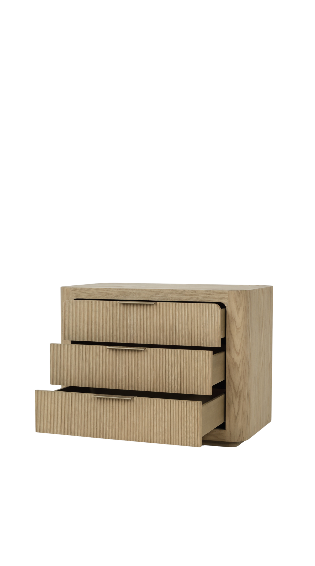 Sedona Nightstand - Closed, 32W - Finish Light Oak