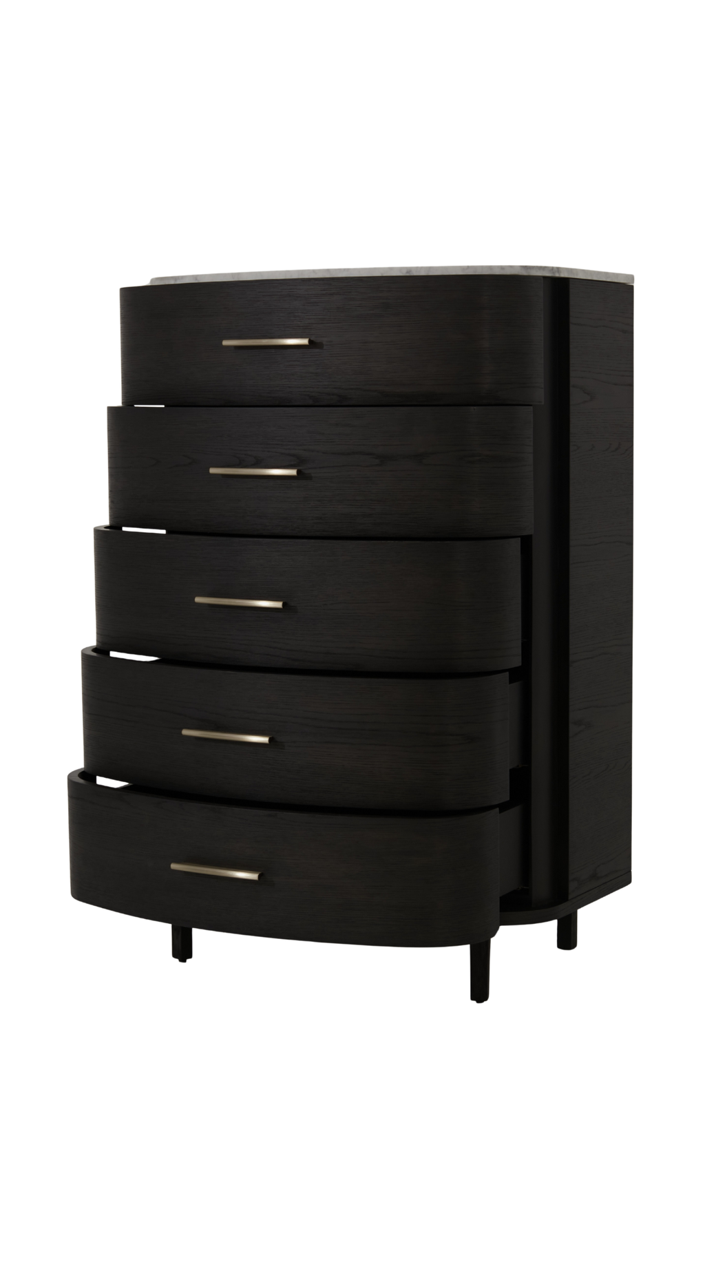 Danny Tall Dresser - Marble Top