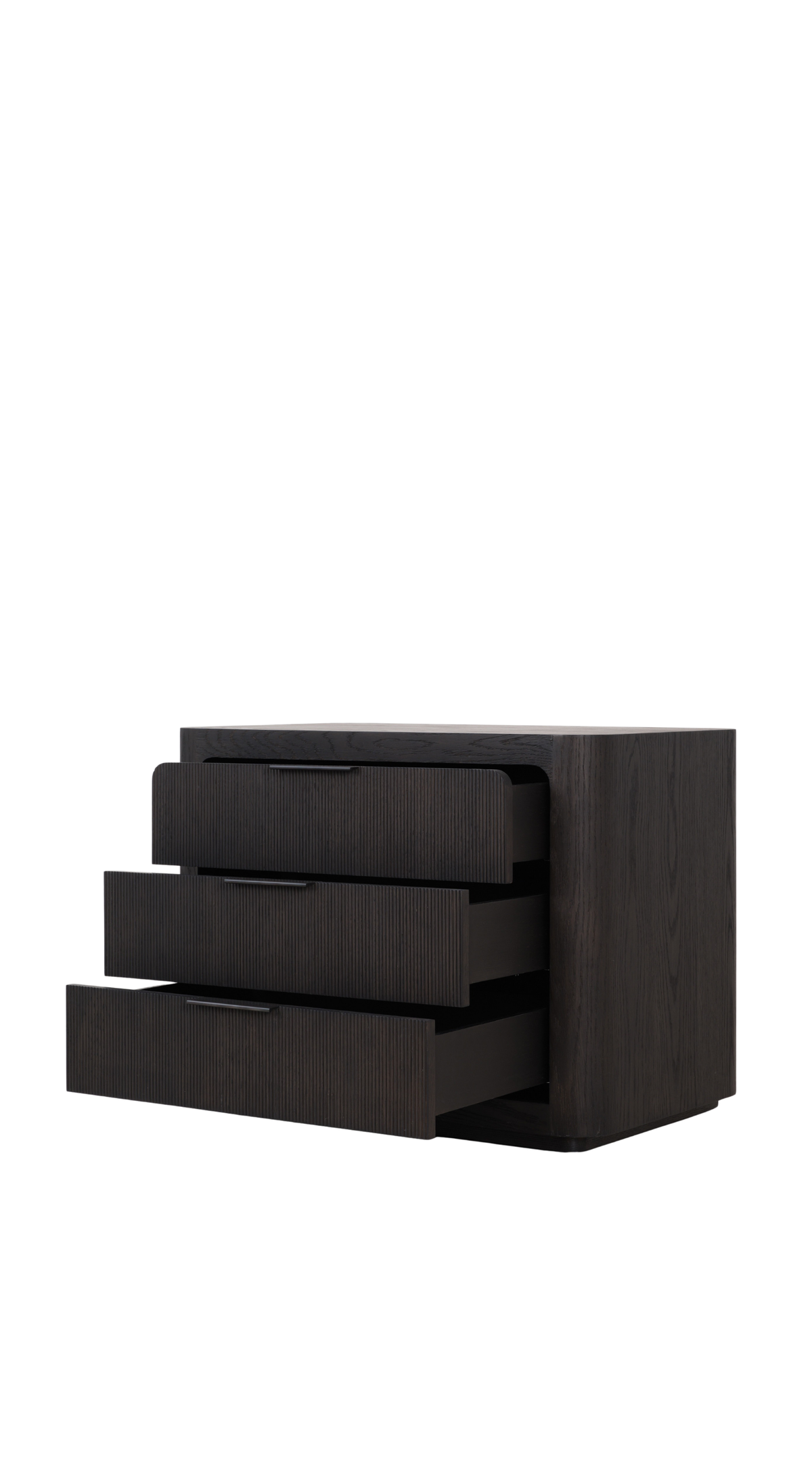 Sedona Nightstand - Closed, 32W - Finish Black Oak