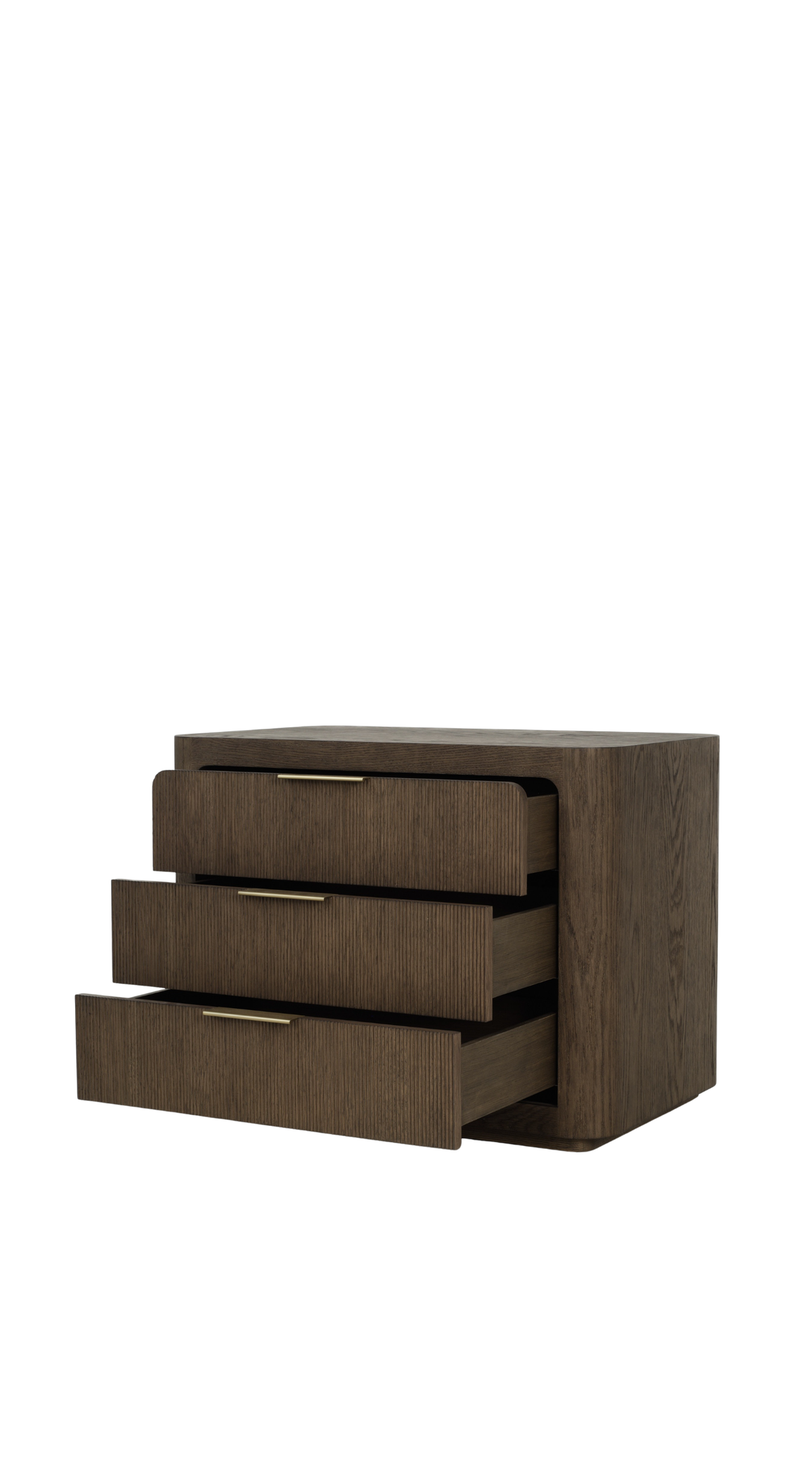 Sedona Nightstand - Closed, 32W - Finish Brown Oak