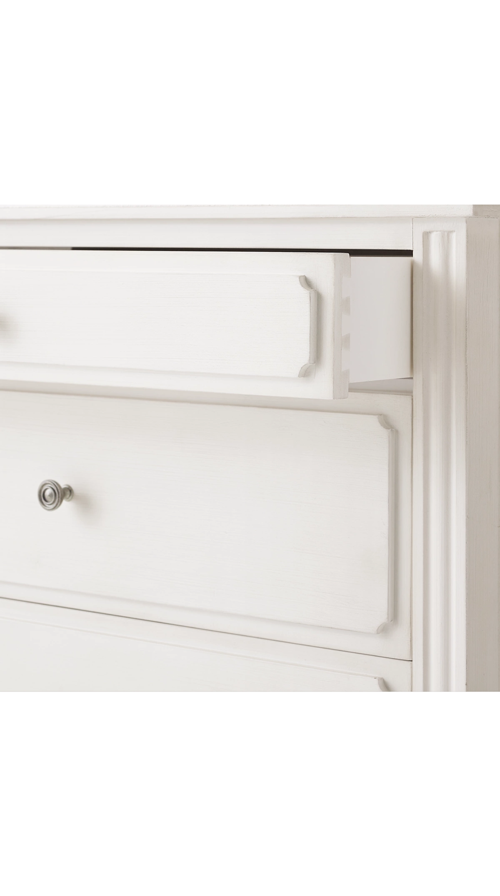 Marcelle Wide Dresser - French White