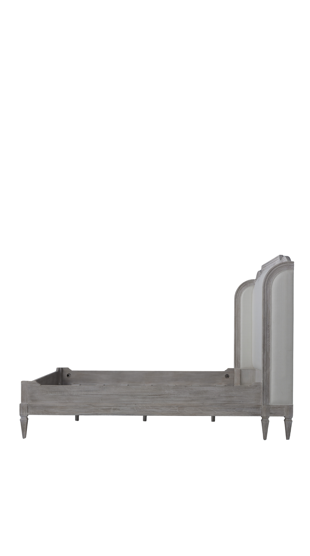 B2 Bed / White Rustic Oak