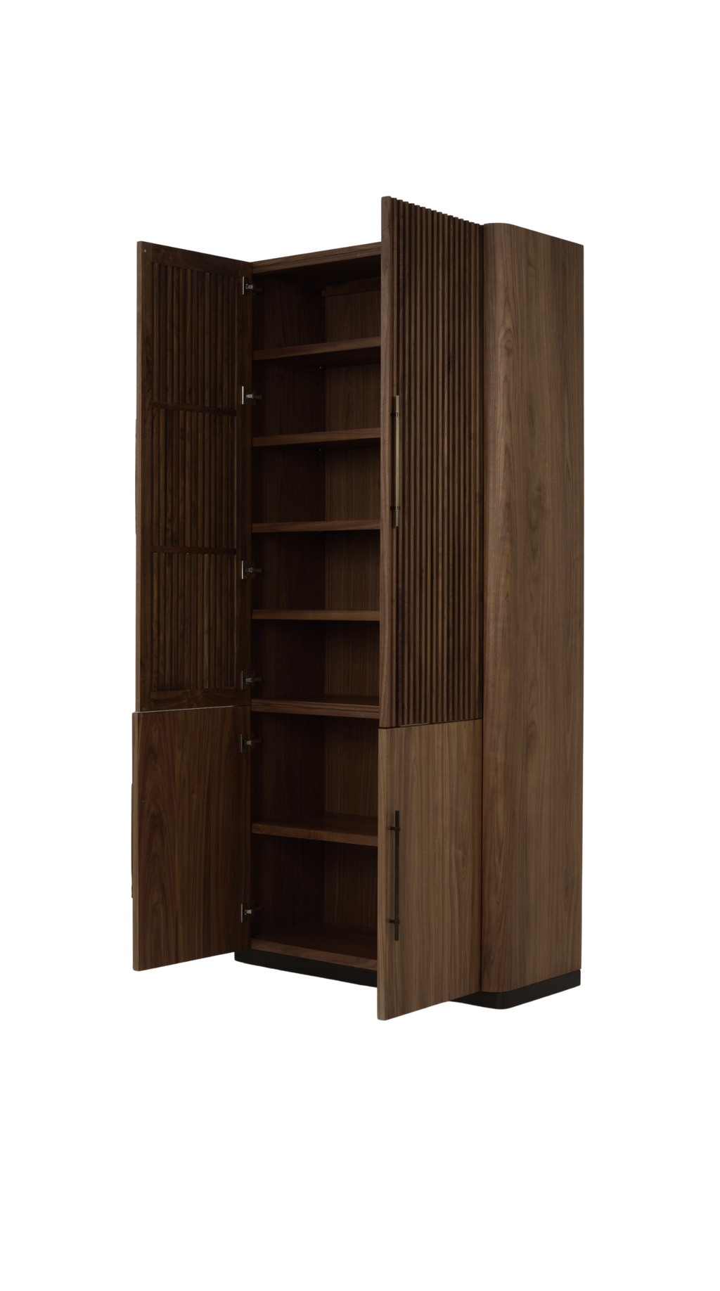 Piermont Cabinet - Tall, 2 Doors Reeded