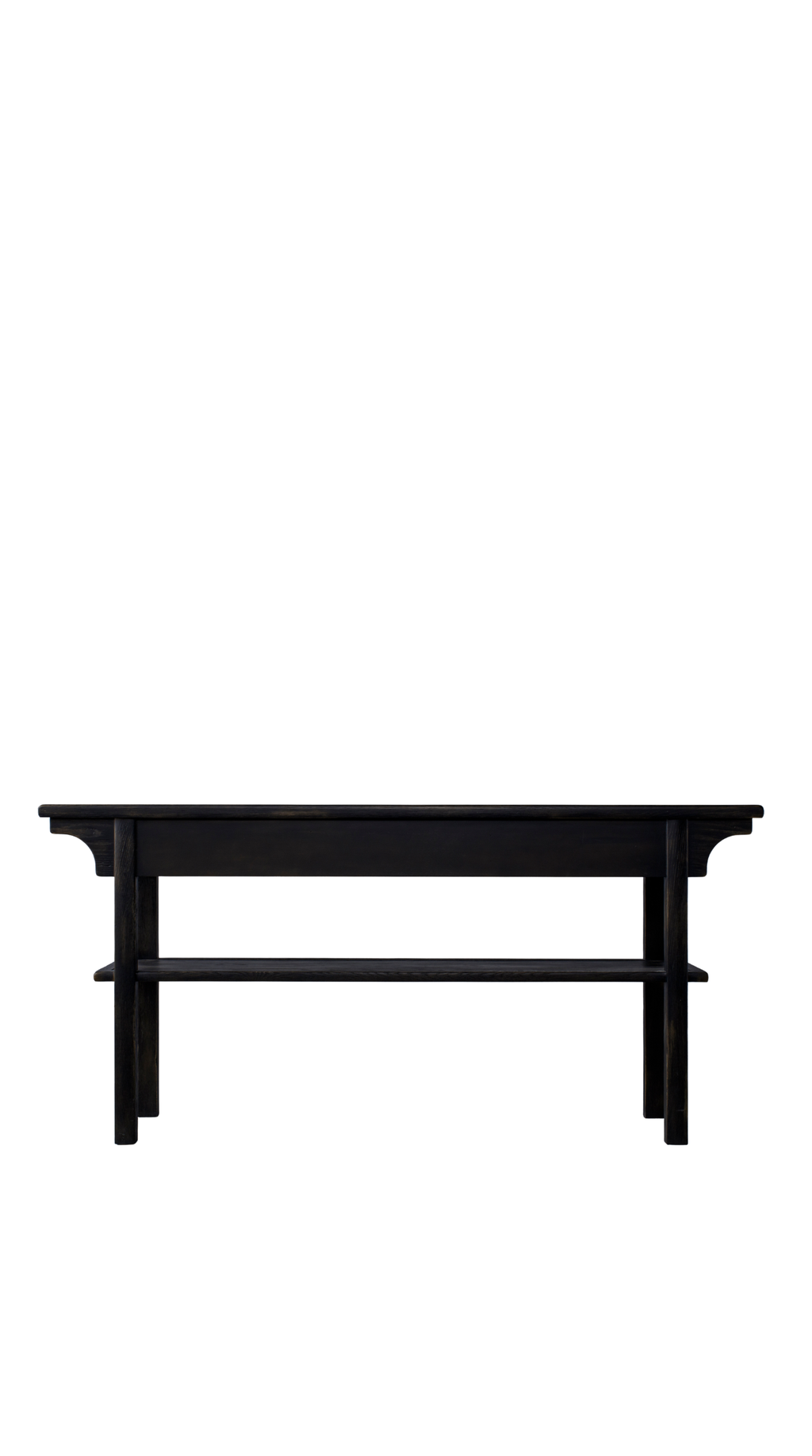 B2 Occ Room Console / Black Rustic Oak