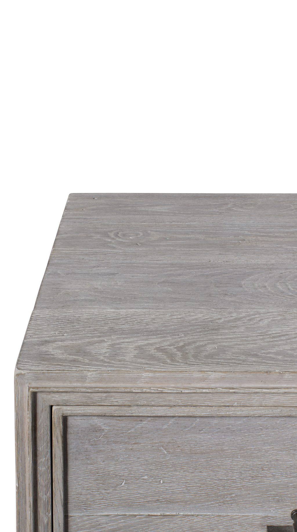 B2 Bedroom Nightstand / White Rustic Oak