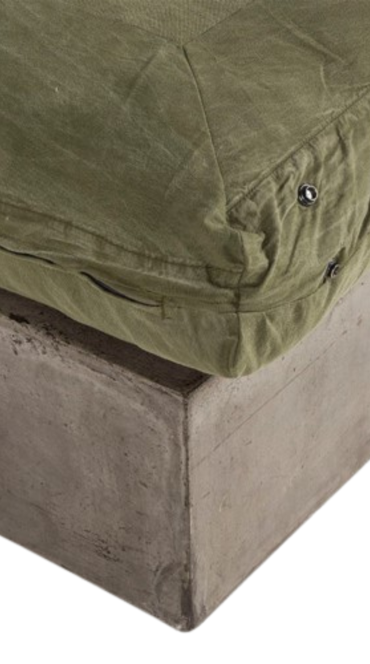 Concrete Corner Chair