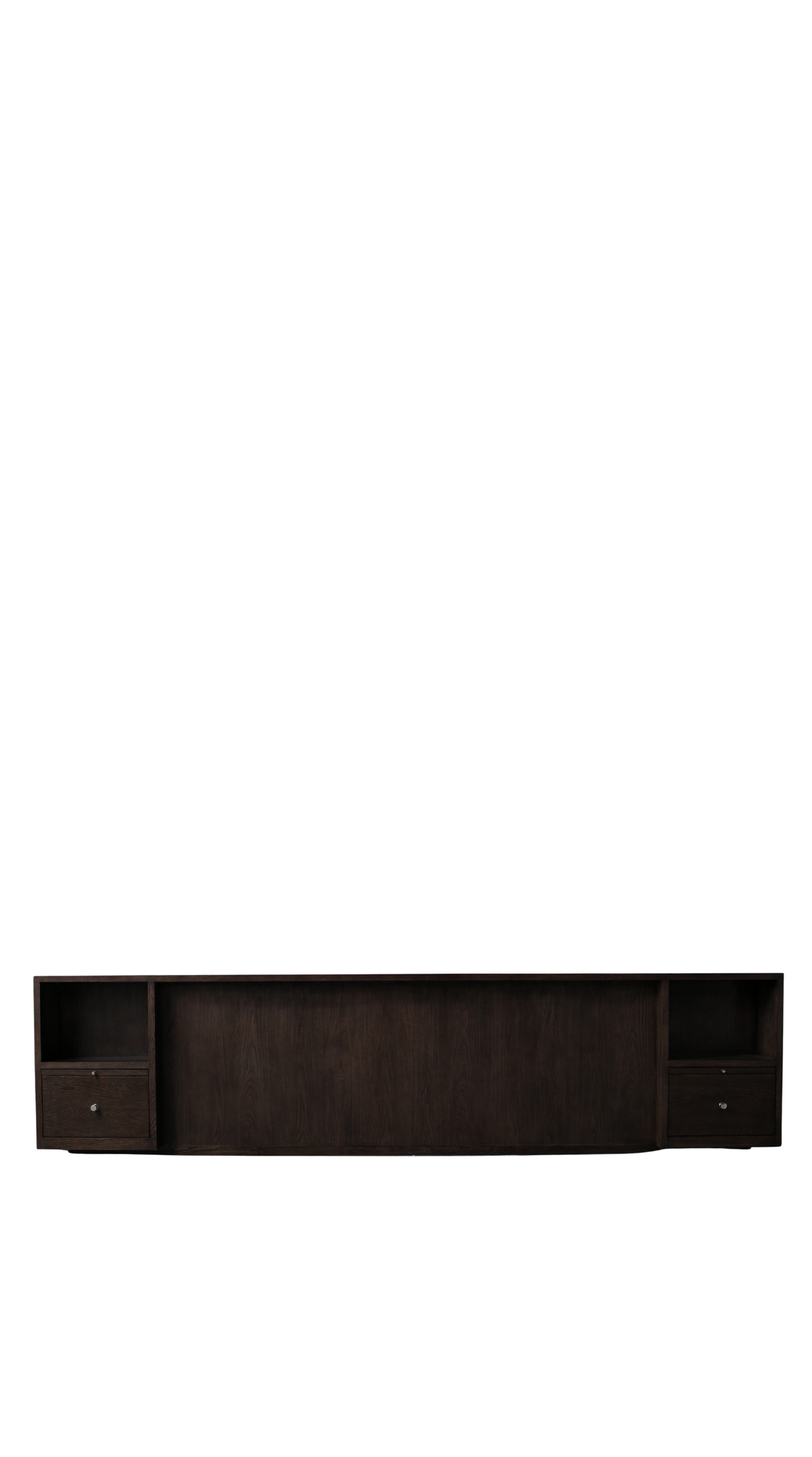 Gilcrest King Bed - w Integrated Nightstands & Desk