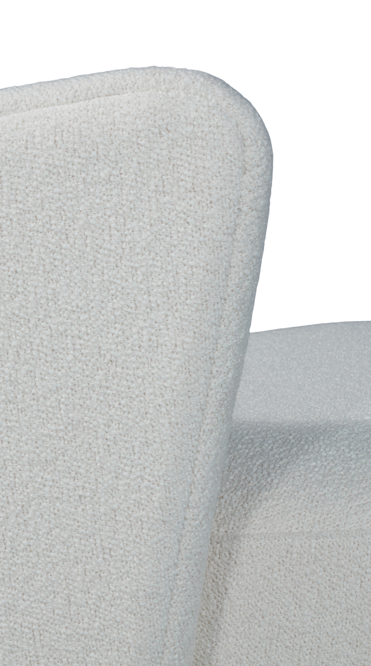 Lara (Espaldar) Classic Chair - w Swivel, Italian Boucle Natural
