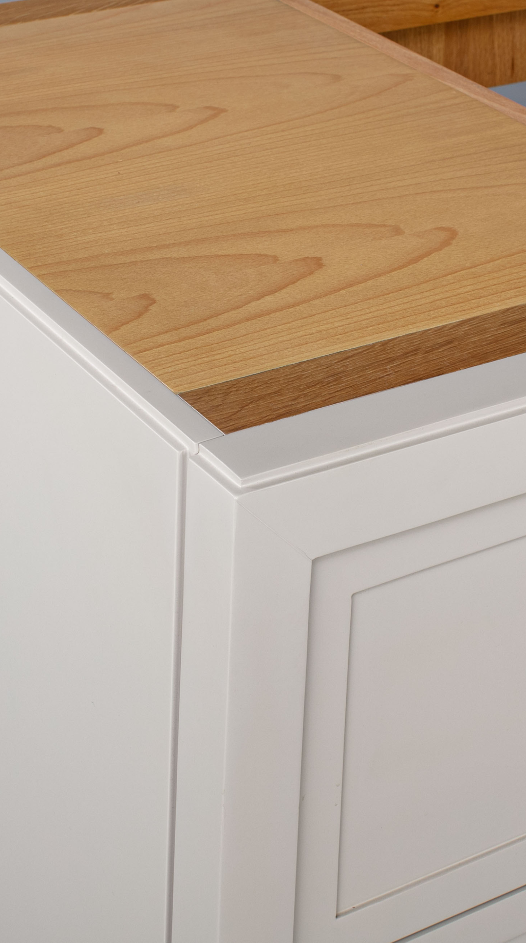 Kalea Vanity - Narrow Rail Shaker, 54W / Cashmere Grey