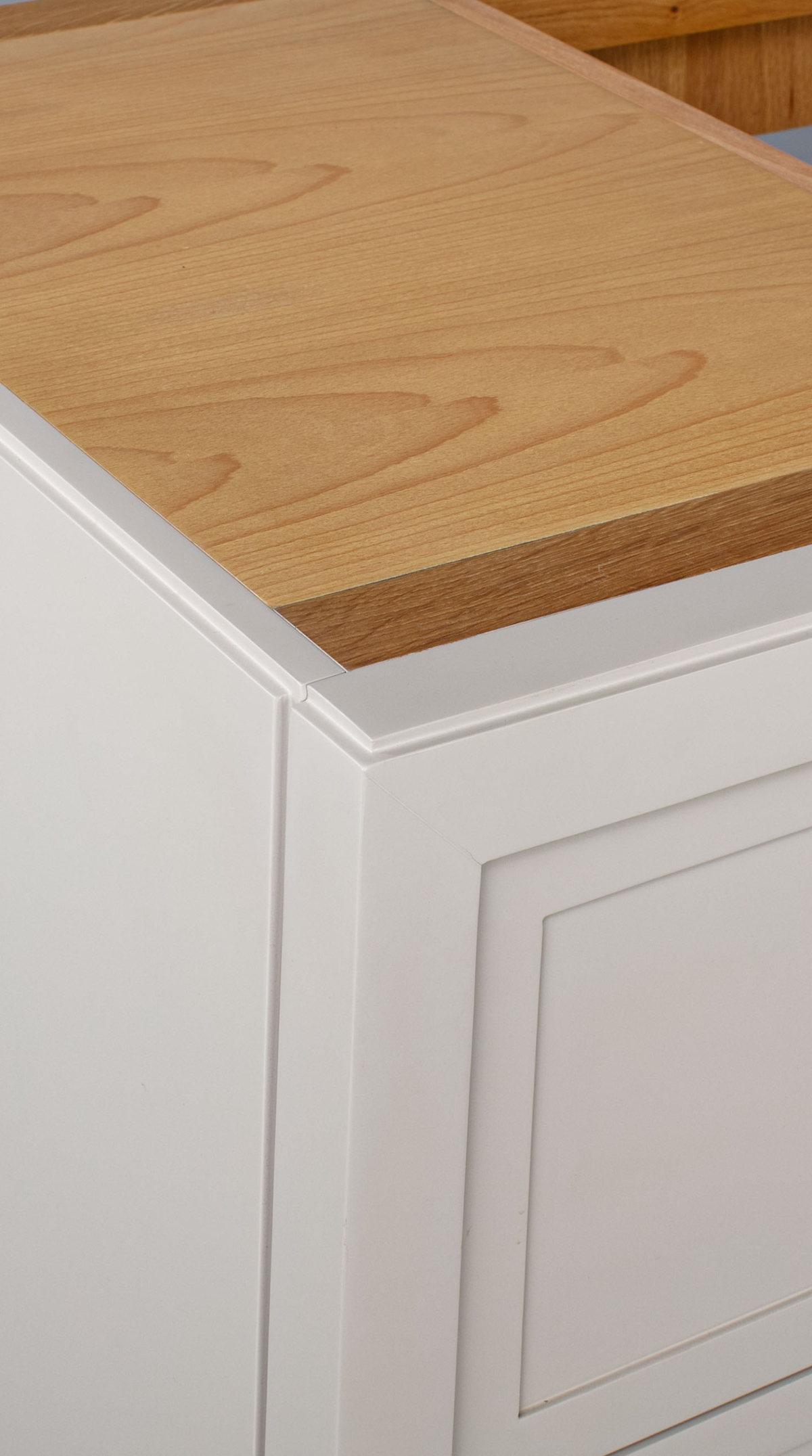 Kalea Vanity - Narrow Rail Shaker, 54W / Cashmere Grey