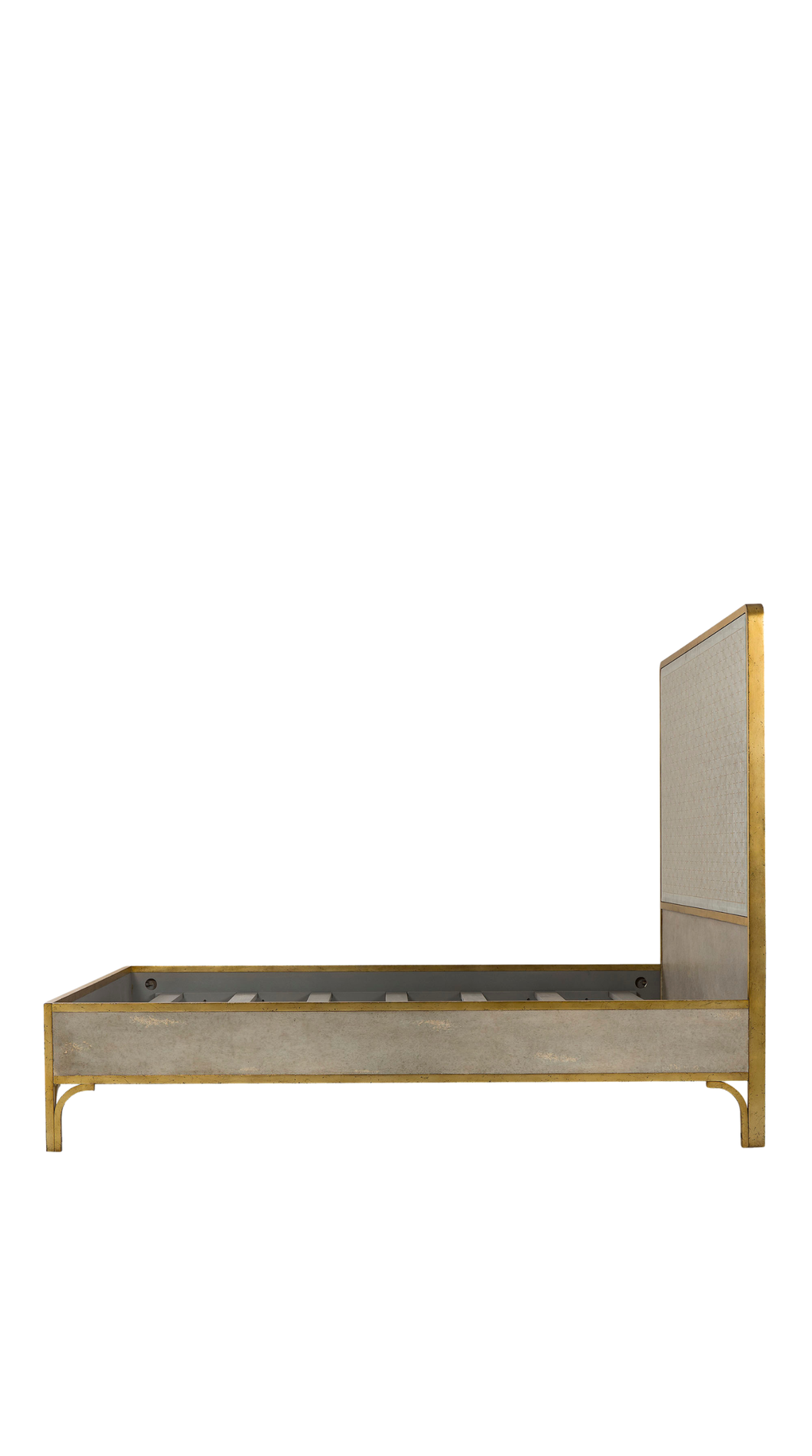 Gilded Star Mirror Bed