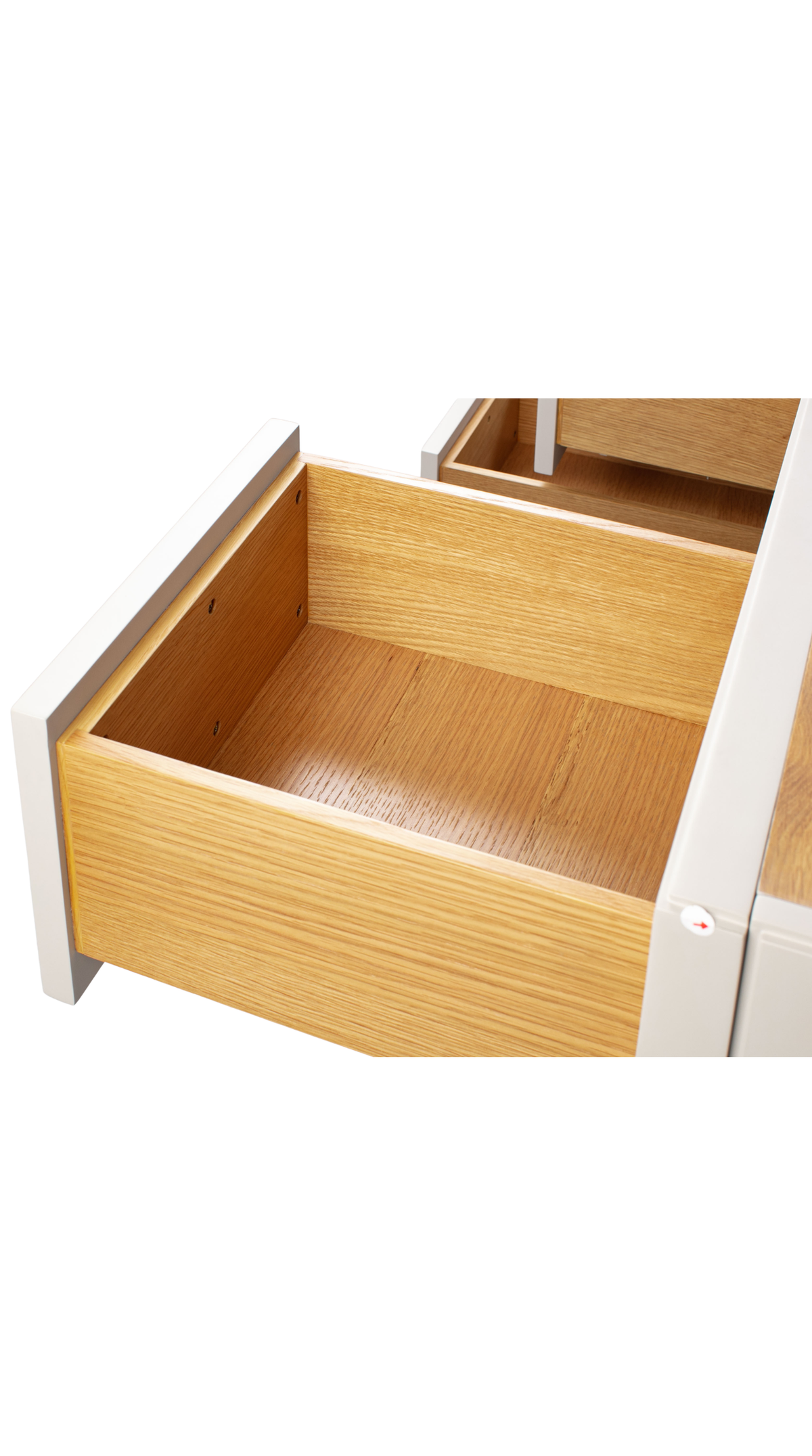 Kalea Vanity - Narrow Rail Shaker, 54W / Cashmere Grey