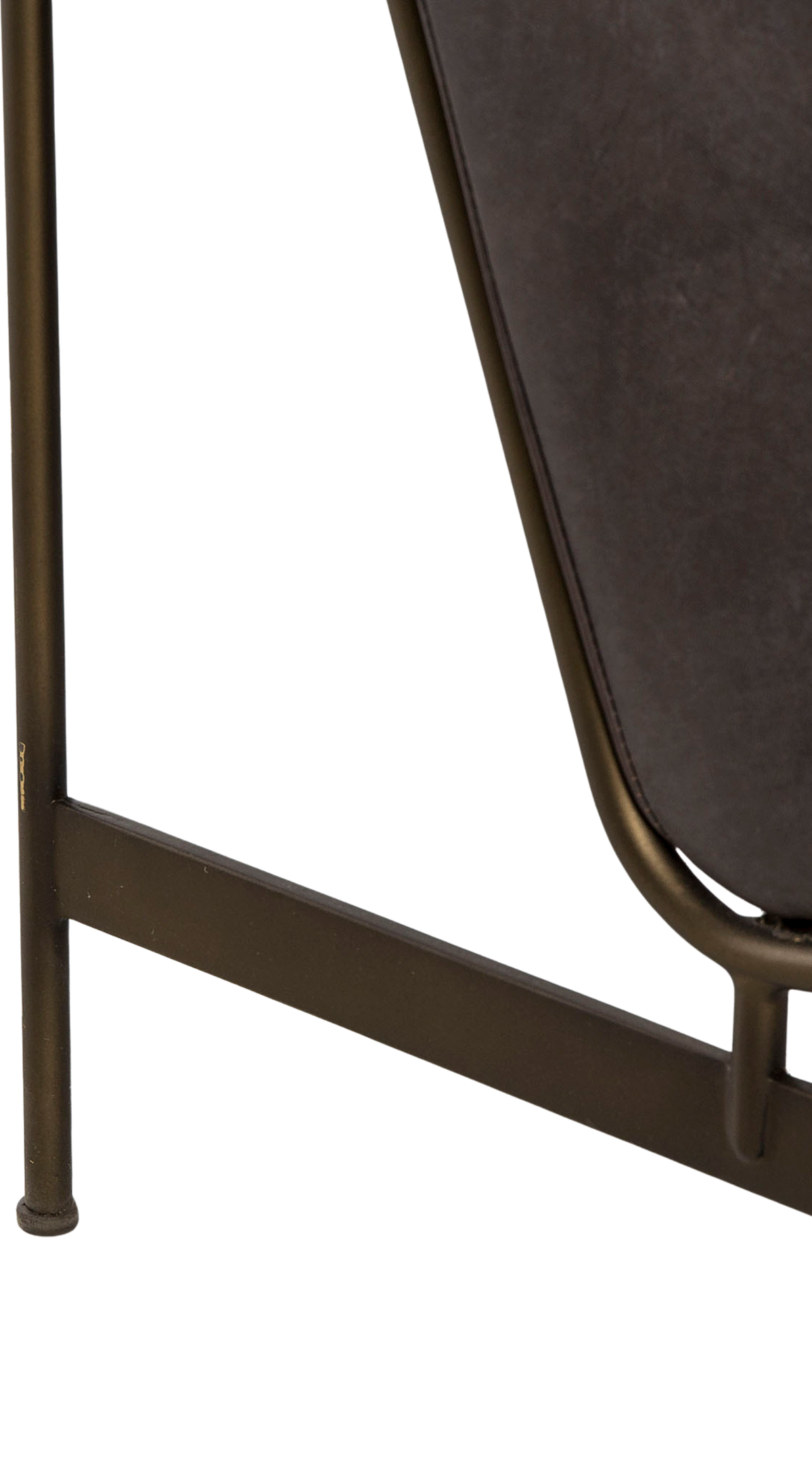 Vanessa Chair - Destroyed Black Leather