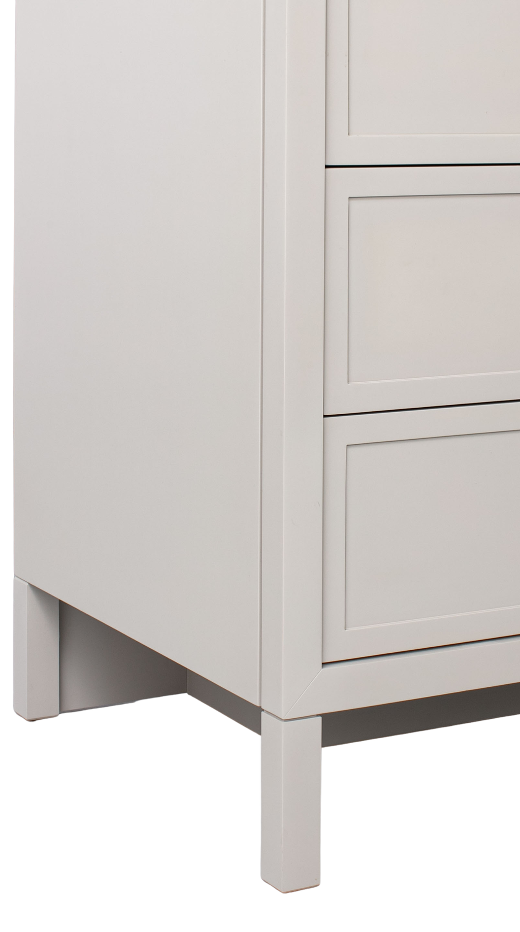 Kalea Vanity - Narrow Rail Shaker, 54W / Cashmere Grey