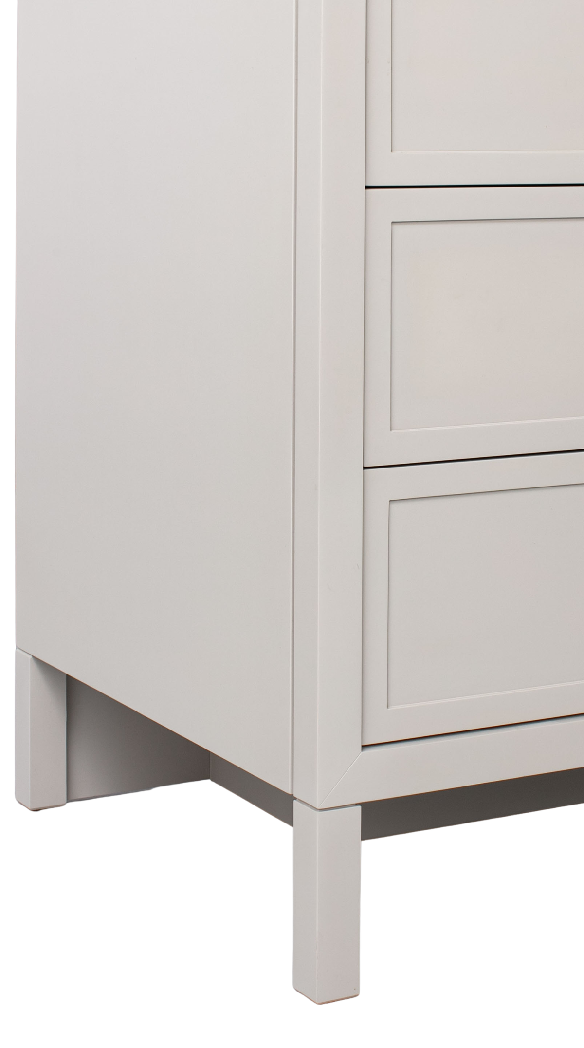 Kalea Vanity - Narrow Rail Shaker, 54W / Cashmere Grey