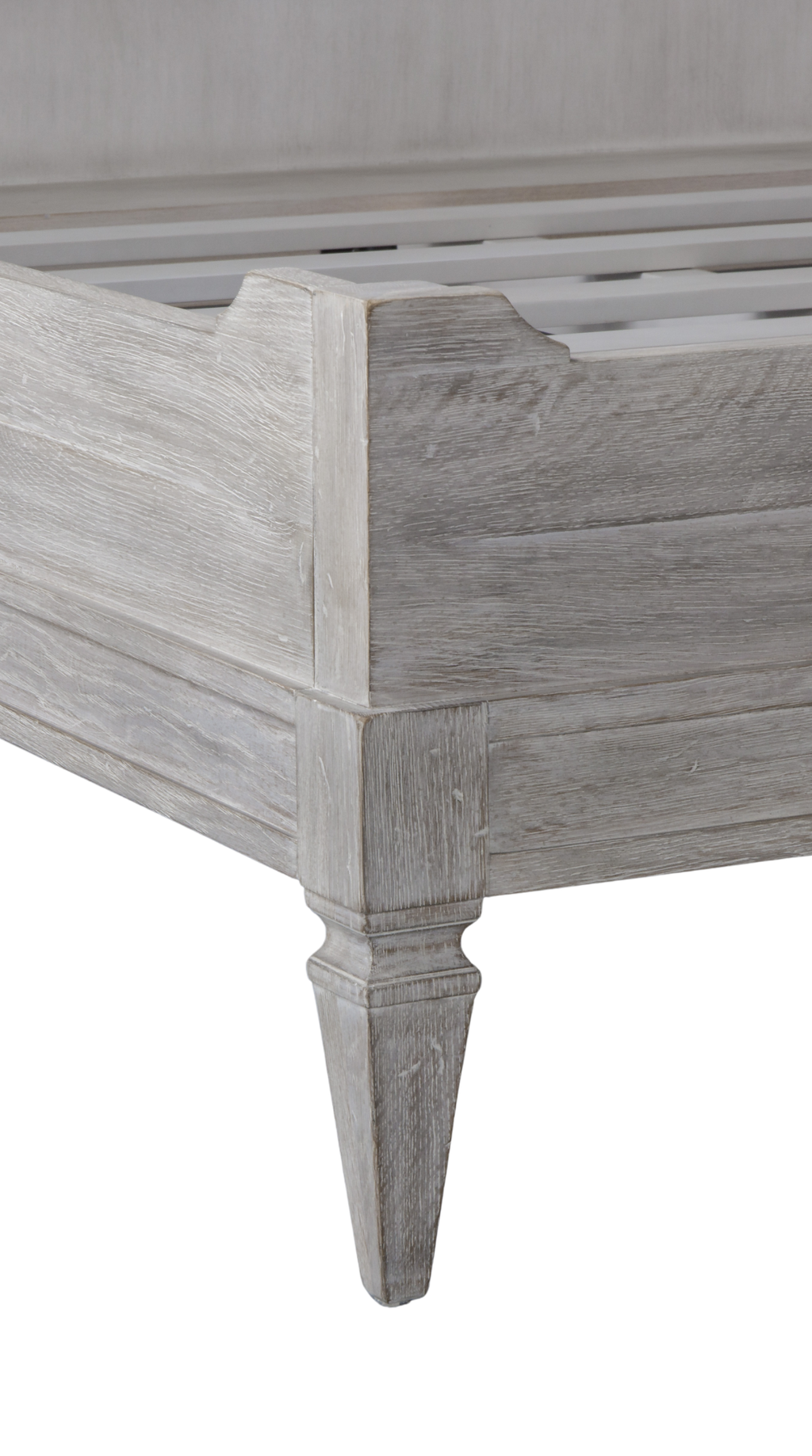 B2 Bed / White Rustic Oak