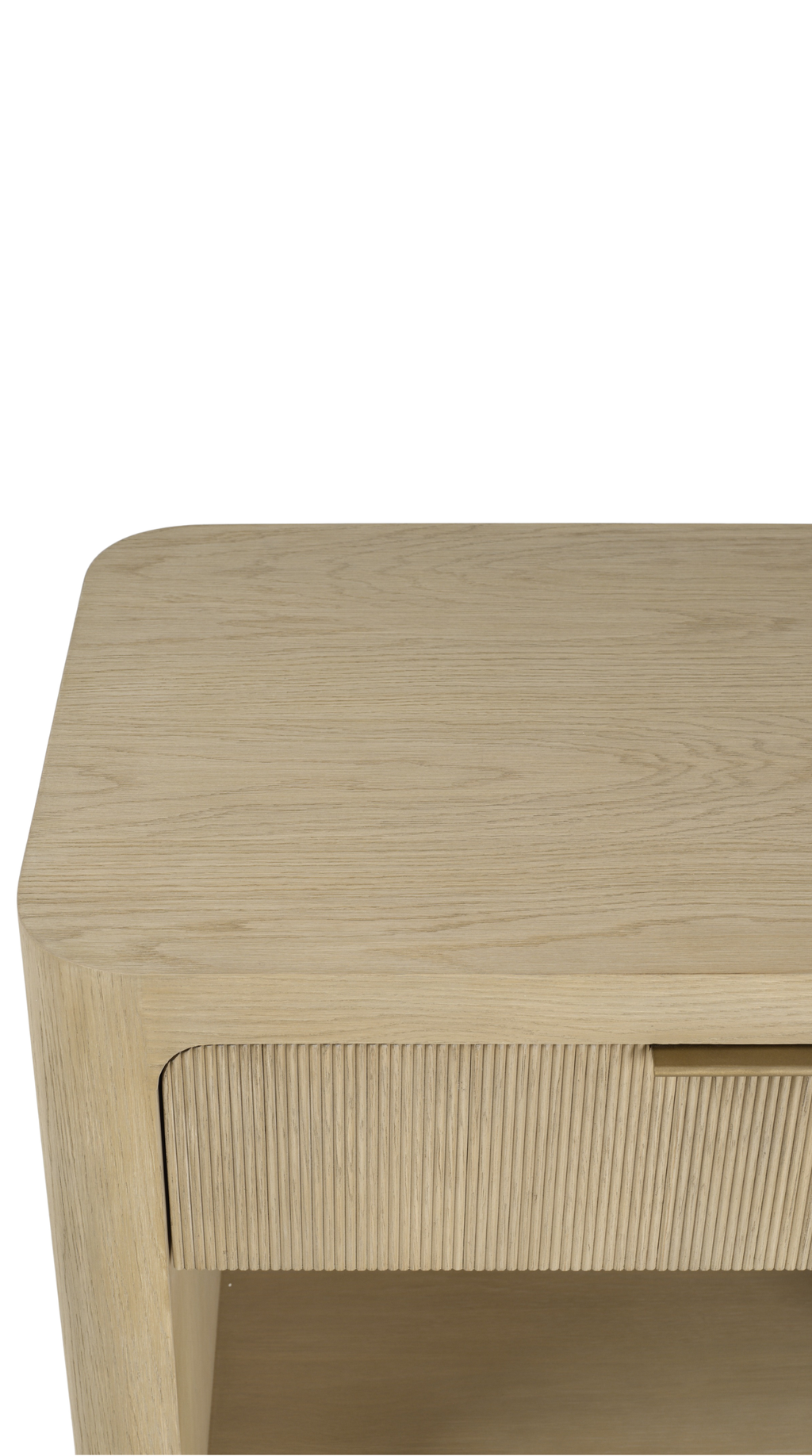 Sedona Nightstand - Open, 32W - Finish Greige Oak