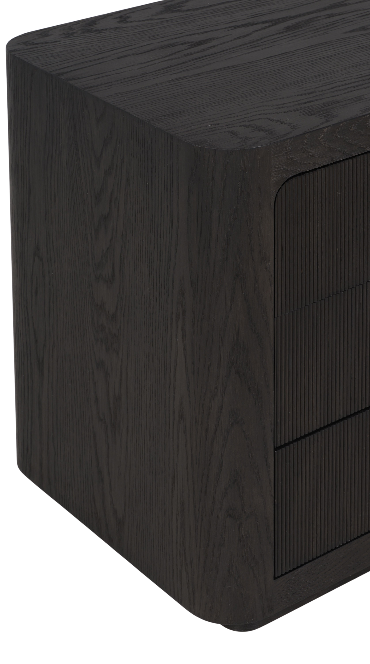 Sedona Nightstand - Closed, 32W - Finish Black Oak