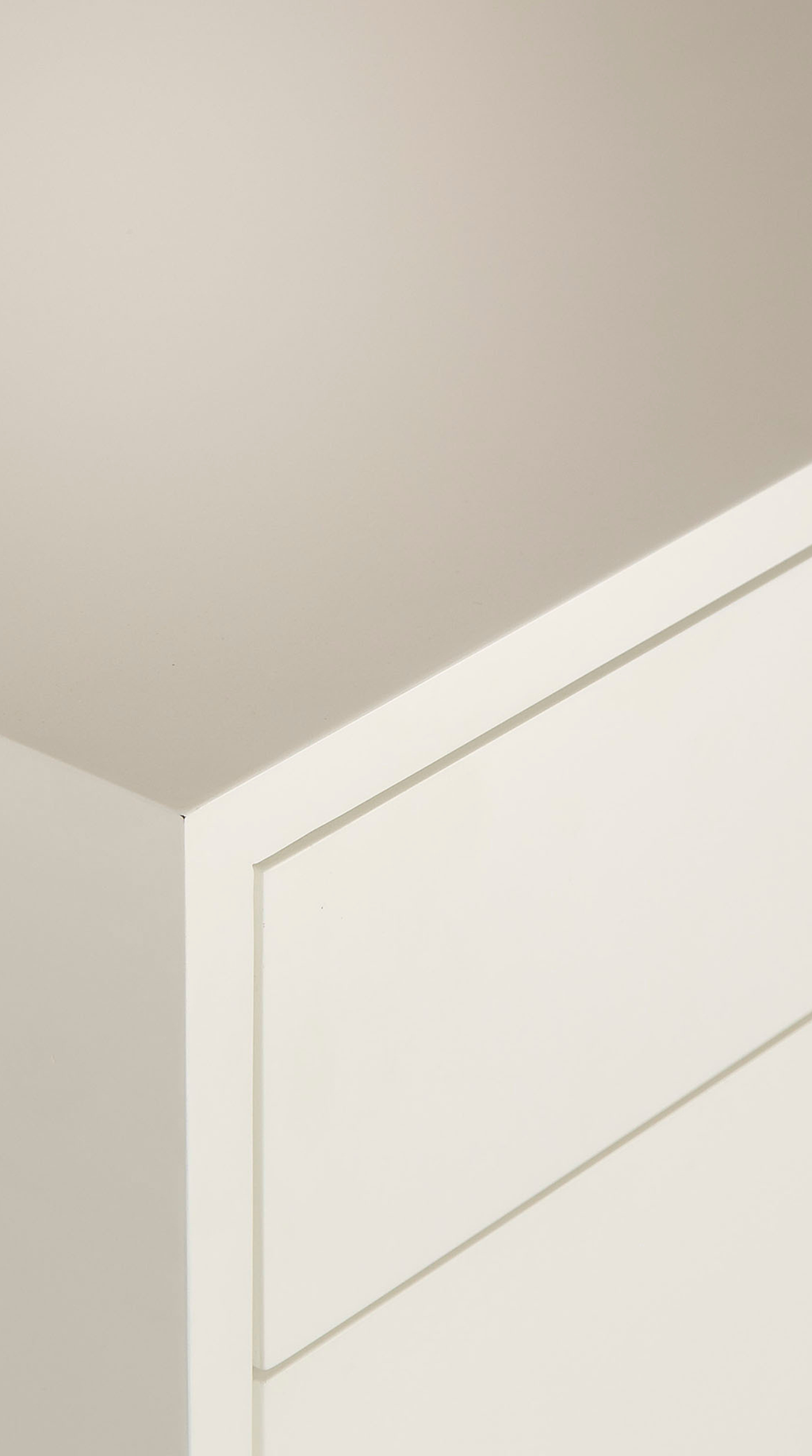 Avalon Dresser - 03 Drawers / Waxed White