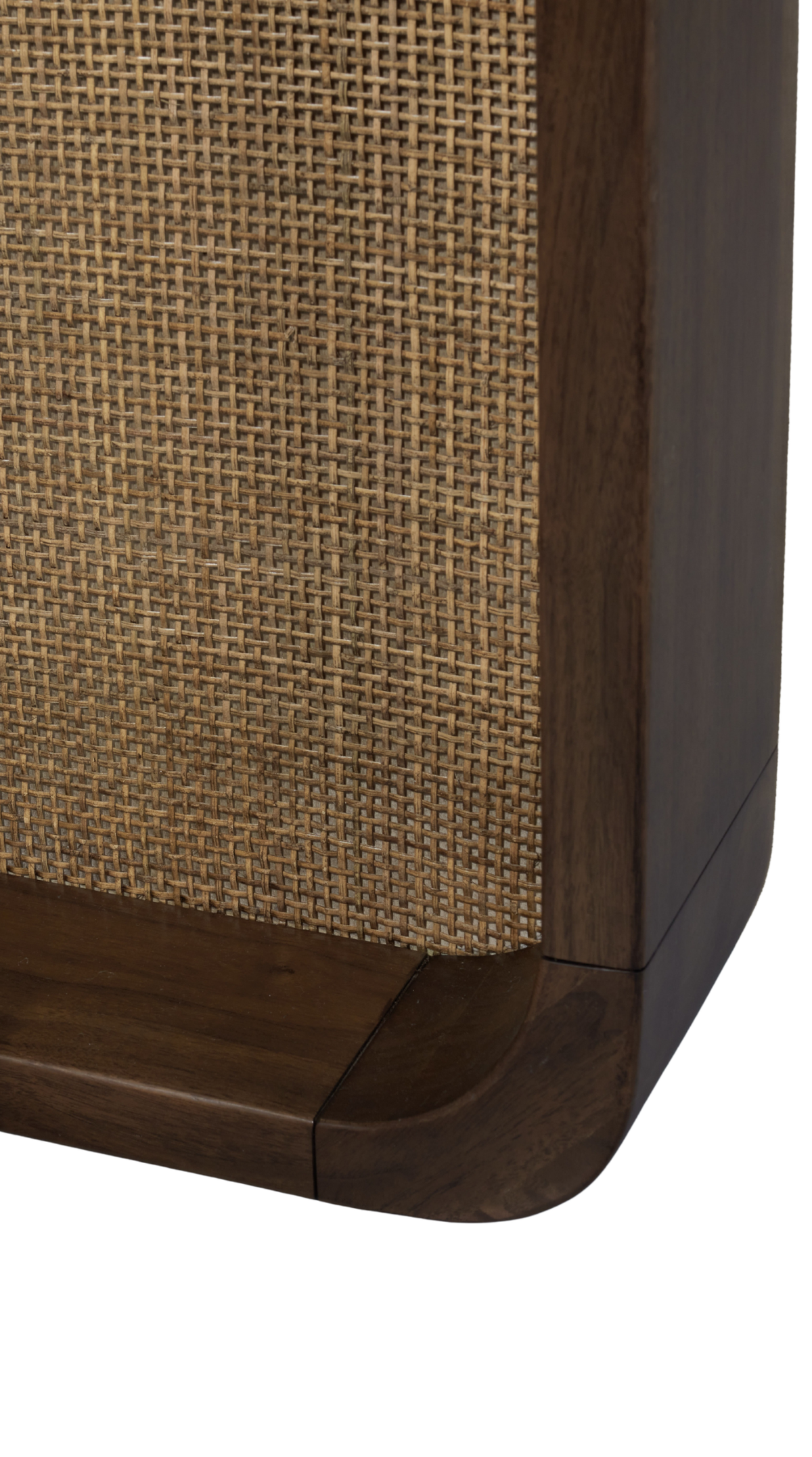 Santiago Lounge Chair - Belgian Linen Sand / Caramel Walnut