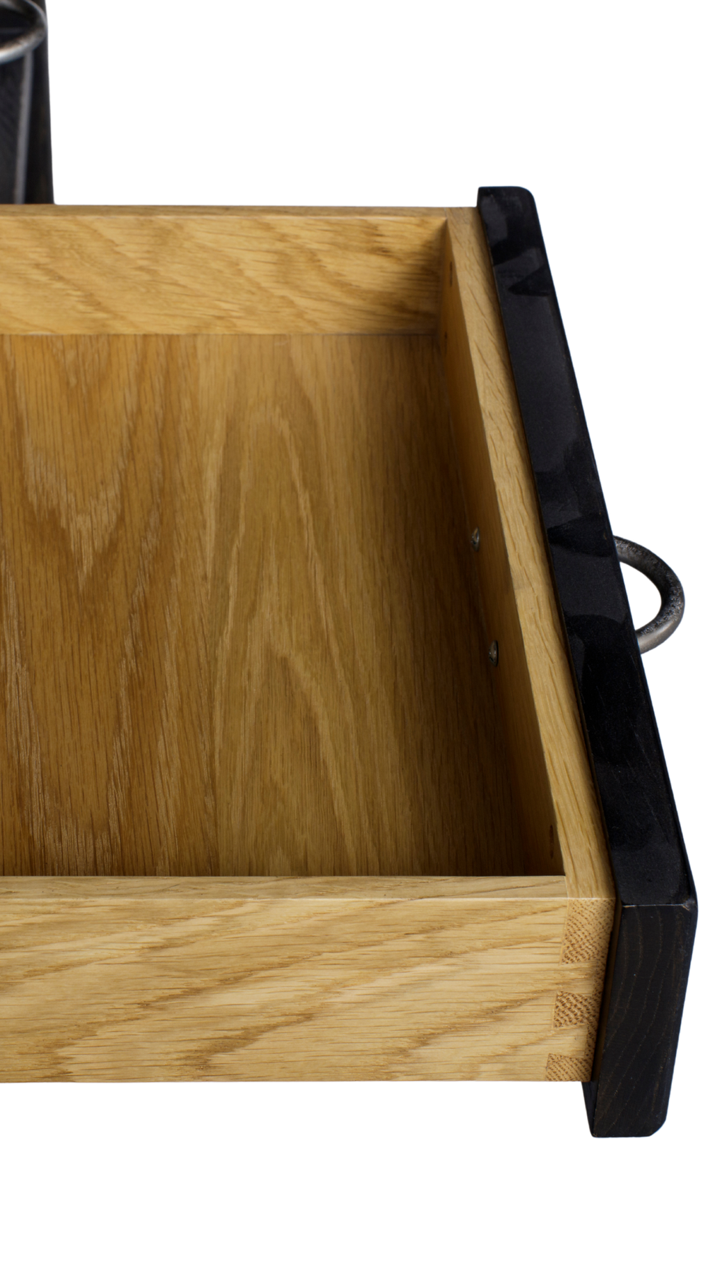 B2 Occ Room Console / Black Rustic Oak